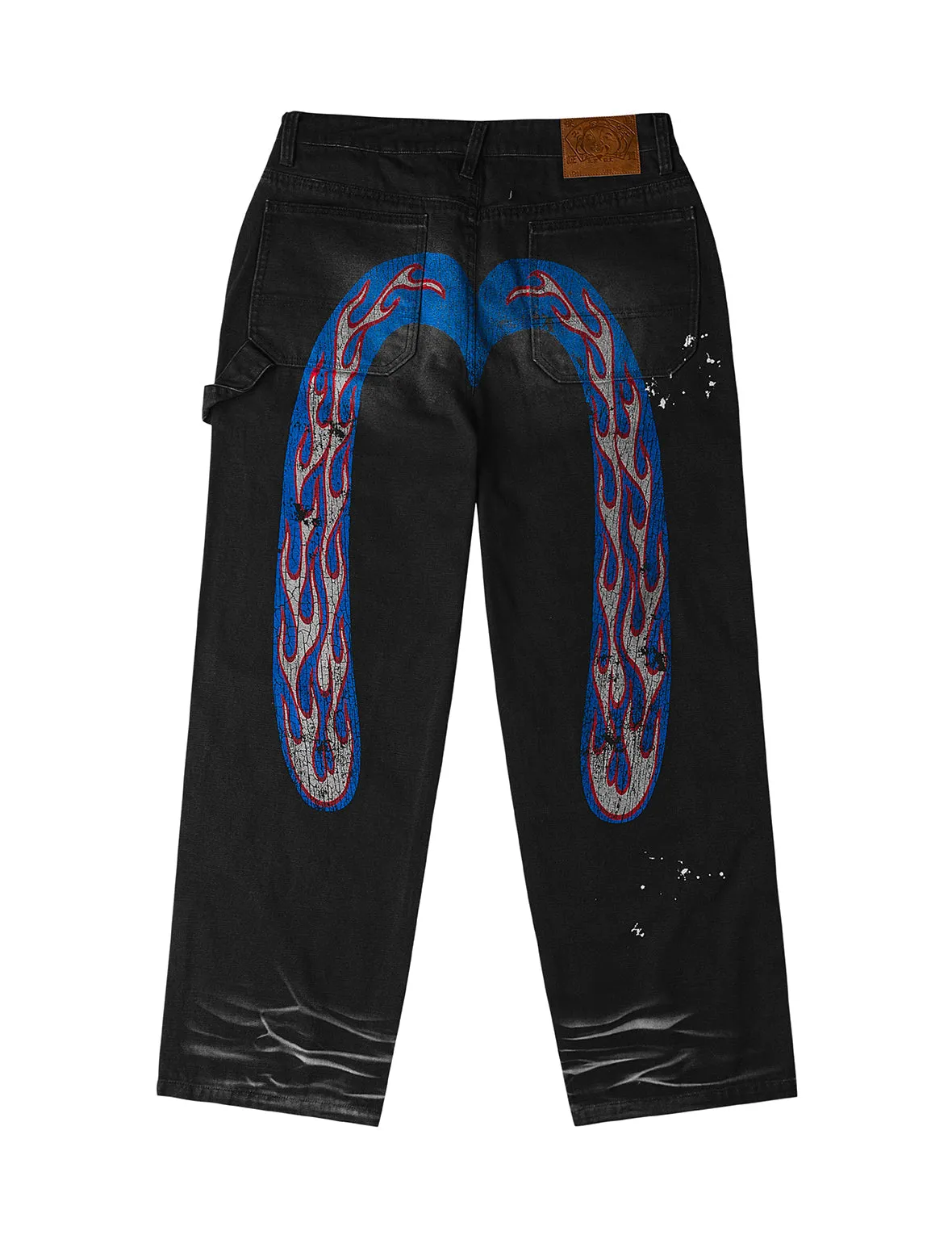 Heavy Washed And Distressed Daicock Jeans sold by Evisu product image thumbnail 2