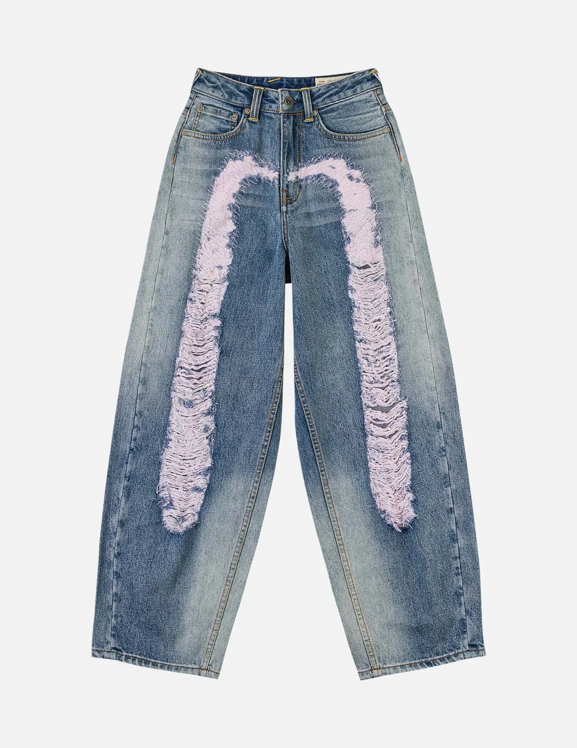 Distressed Daicock Balloon Jeans sold by Evisu product image thumbnail 3