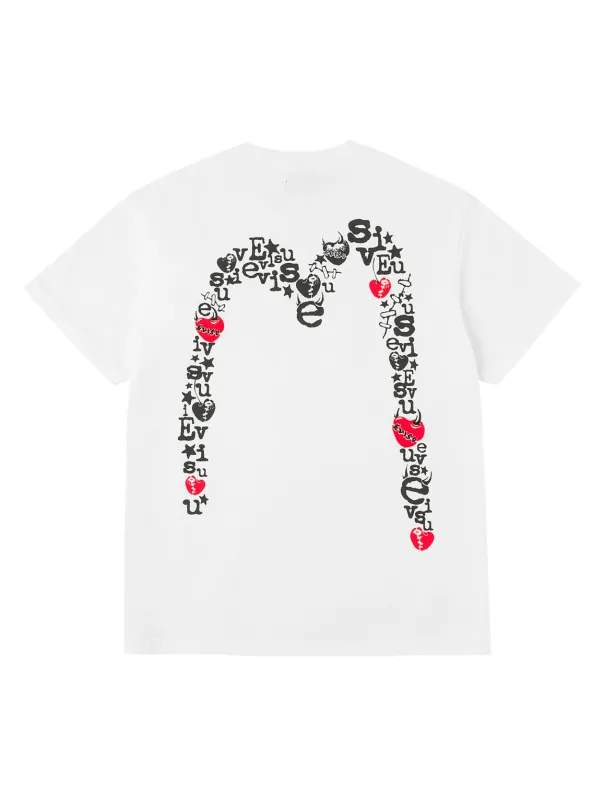 Theme Graphic Daicock Printed T-Shirt sold by Evisu