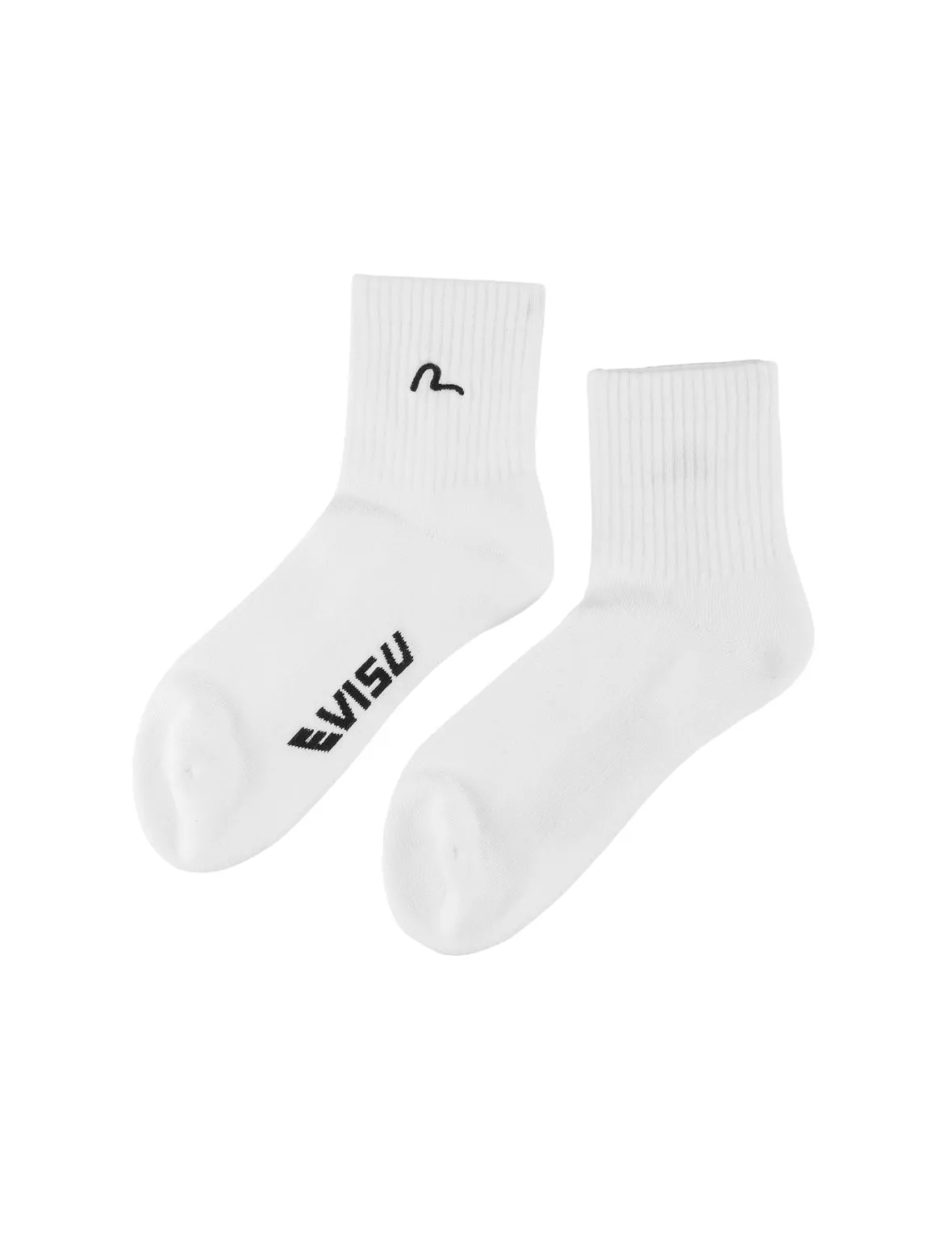 Seagull Embroidery Mid Socks sold by Evisu