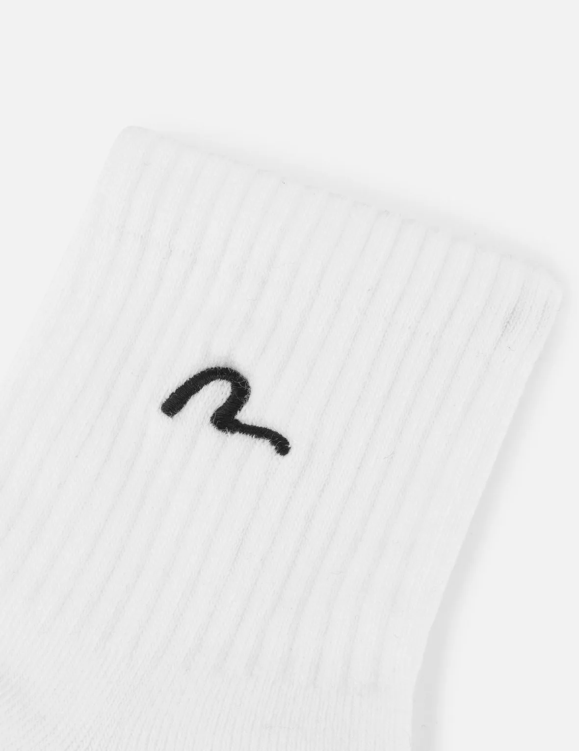 Seagull Embroidery Mid Socks sold by Evisu product image thumbnail 5
