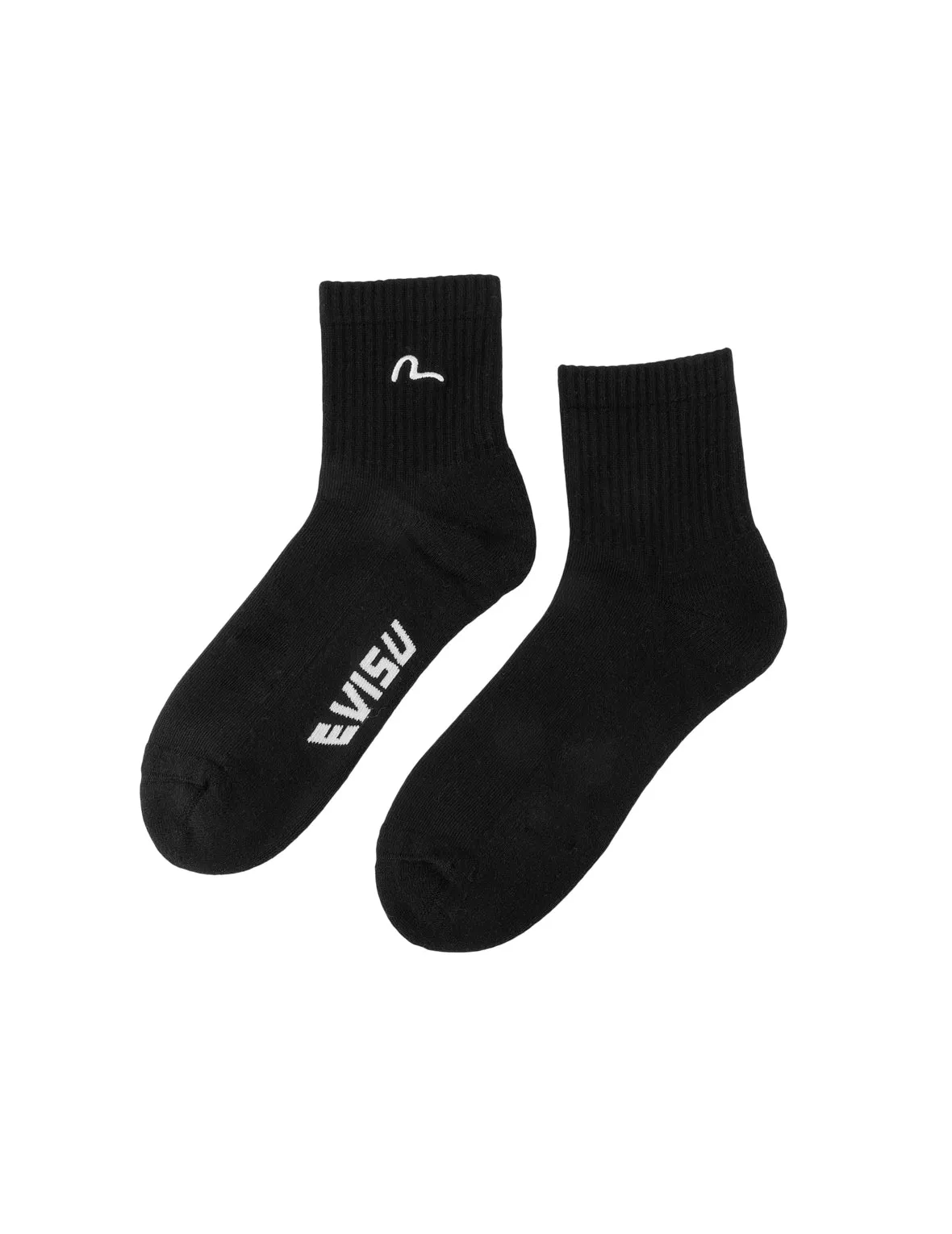 Seagull Embroidery Mid Socks sold by Evisu product image thumbnail 2