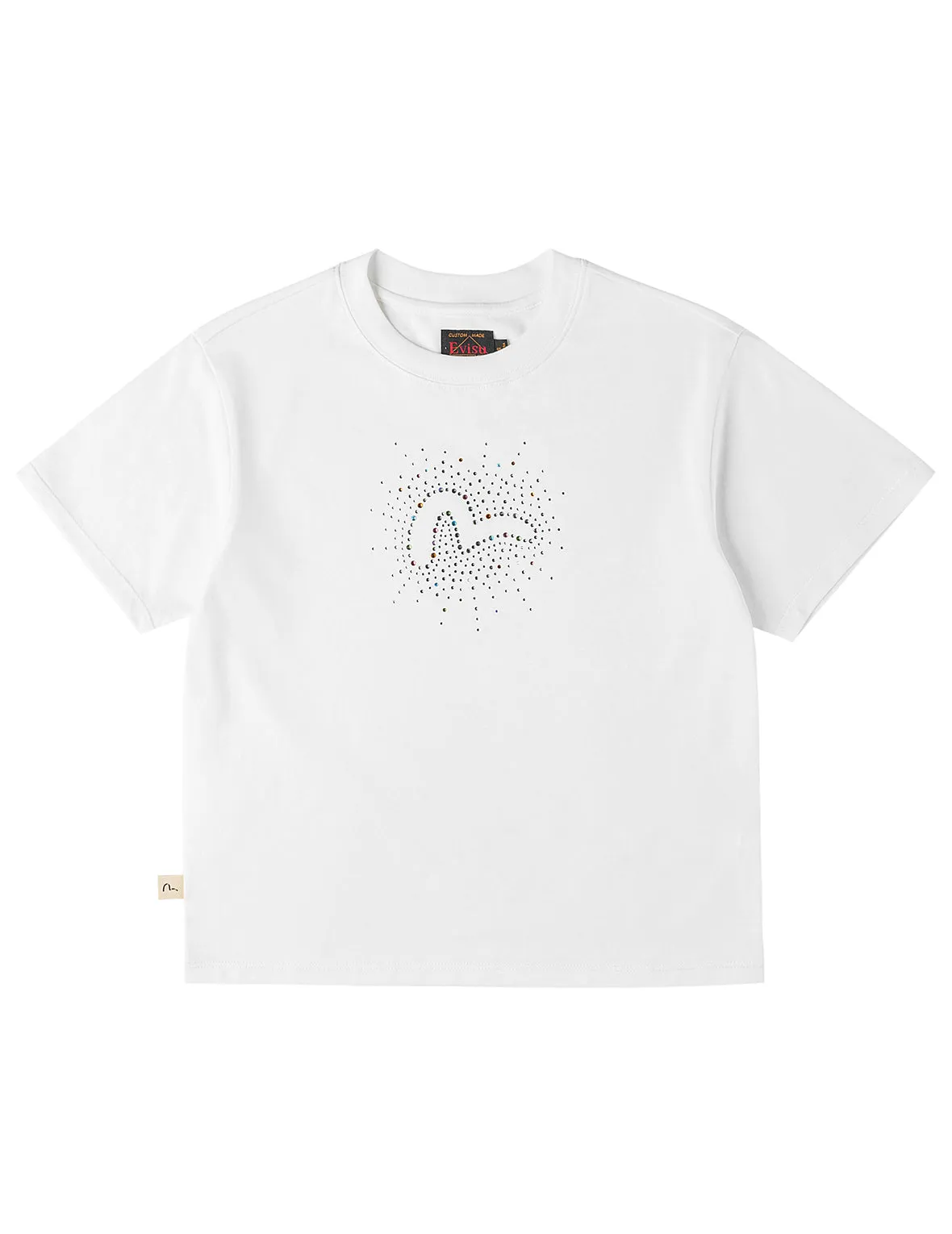 Seagaull Rhinestones T-Shirt sold by Evisu product image thumbnail 2