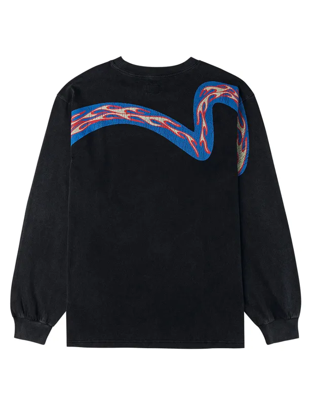 Reversed Seagull Slogan Sweatshirt sold by Evisu