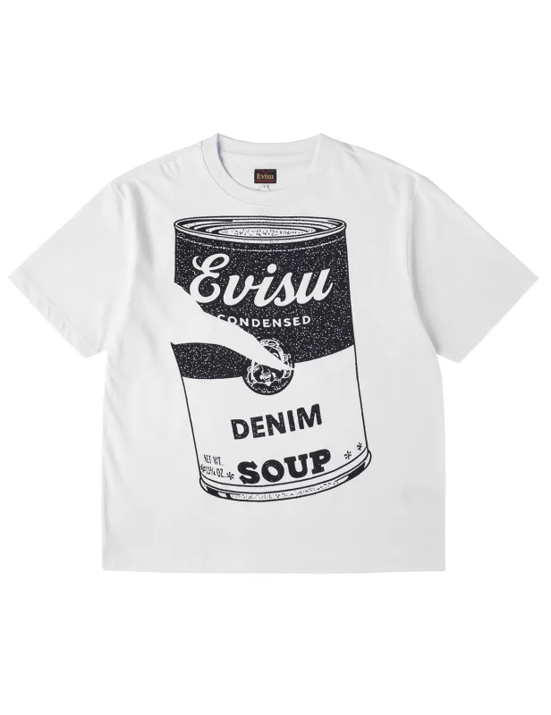Denim Soup T-Shirt made by Evisu