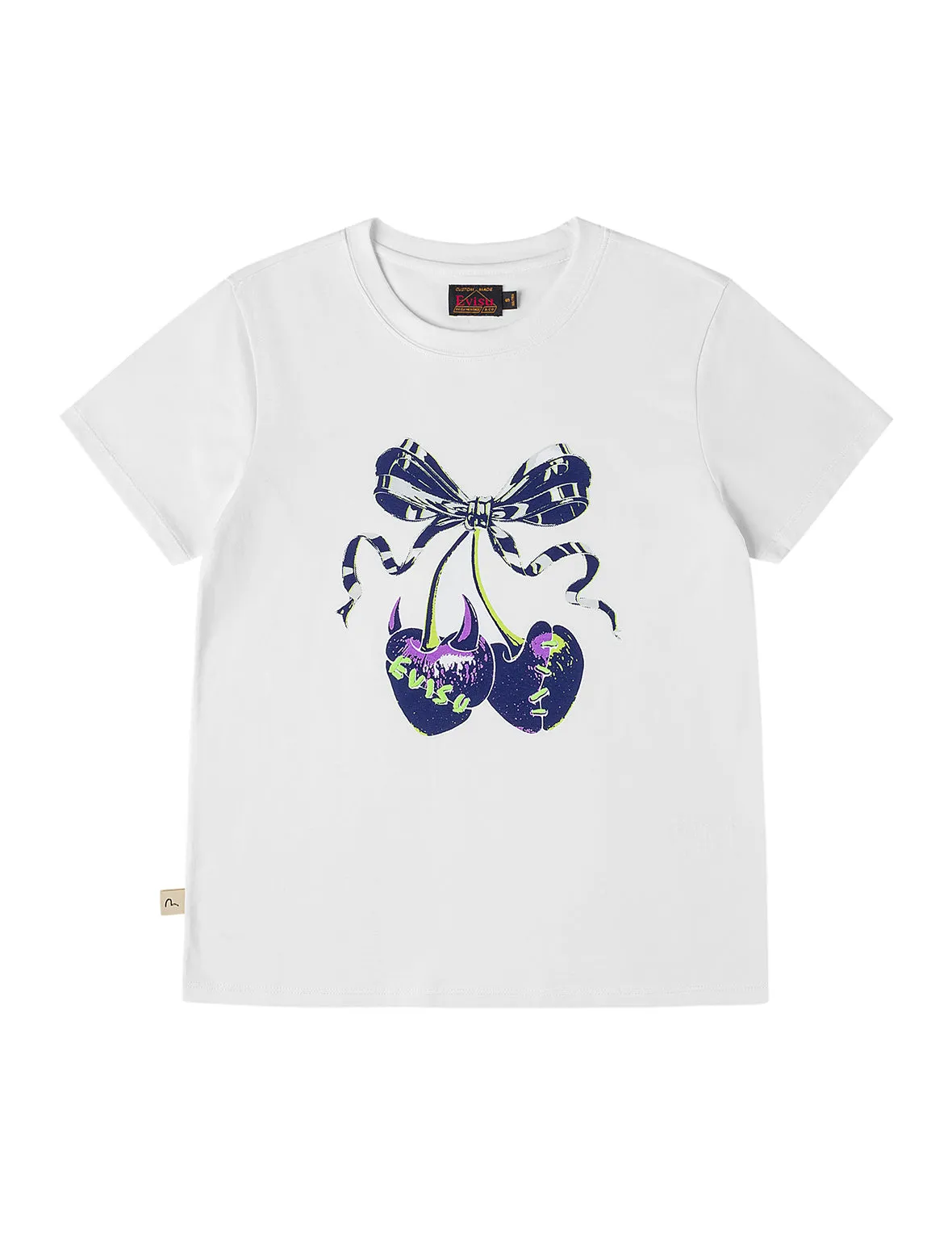 Cherry Bow Printed T-Shirt sold by Evisu product image thumbnail 2