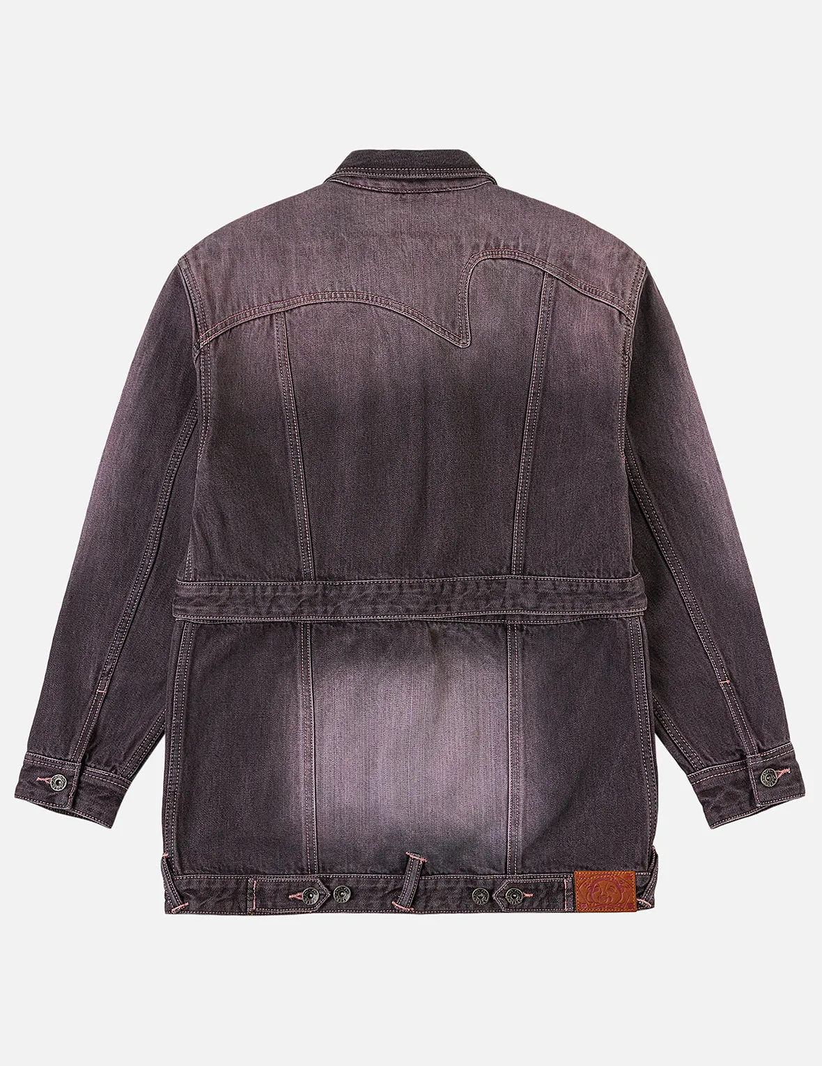 Embroidery Two Way Denim Jacket sold by Evisu product image thumbnail 4