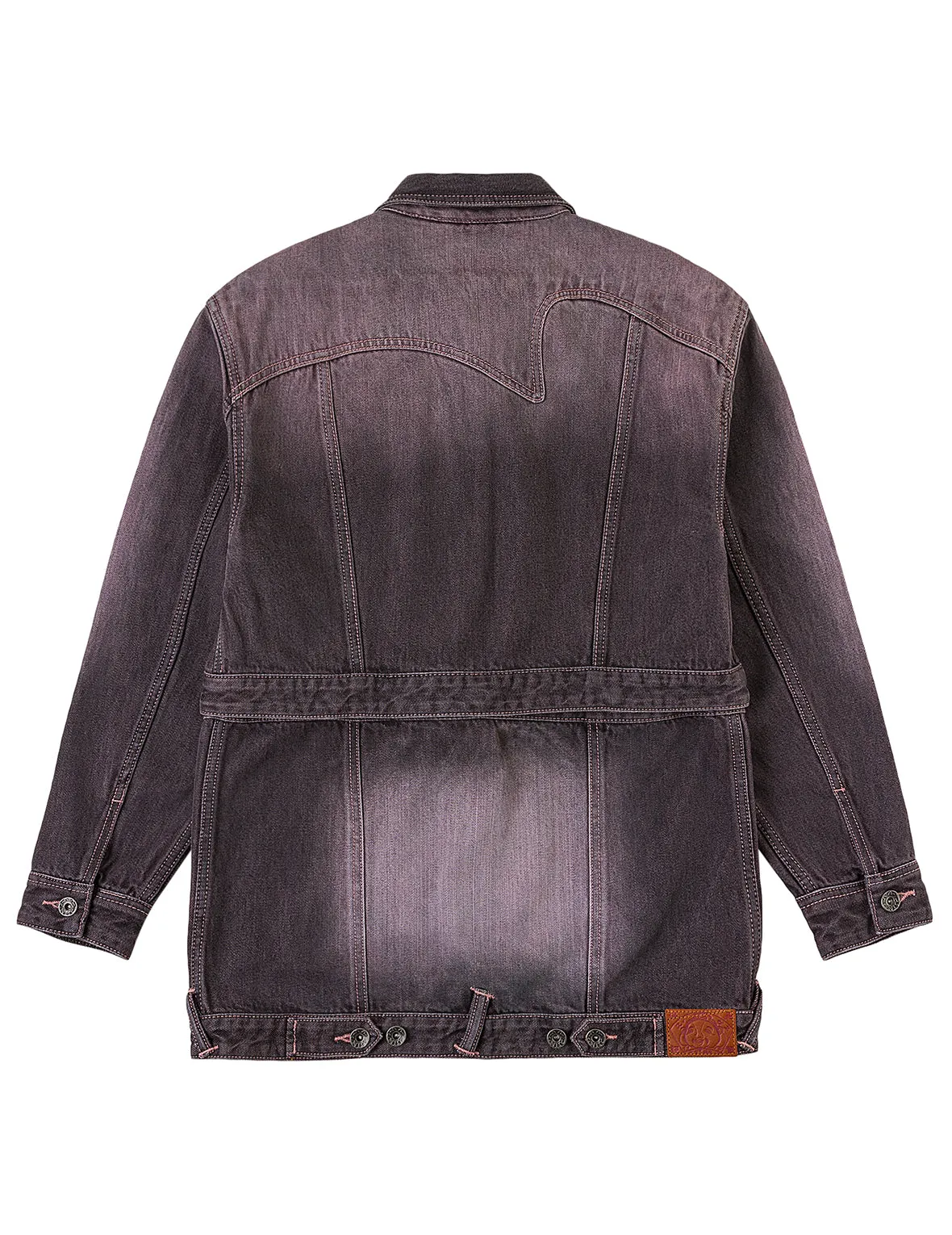 Embroidery Two Way Denim Jacket sold by Evisu product image thumbnail 2