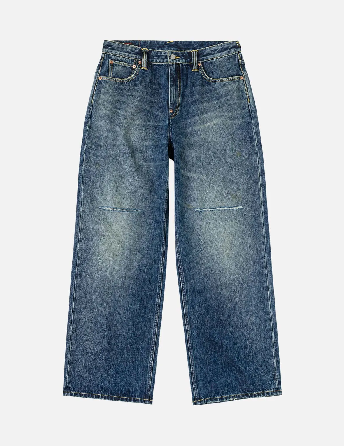 Heavy Washed and Distressed Jeans sold by Evisu product image thumbnail 4