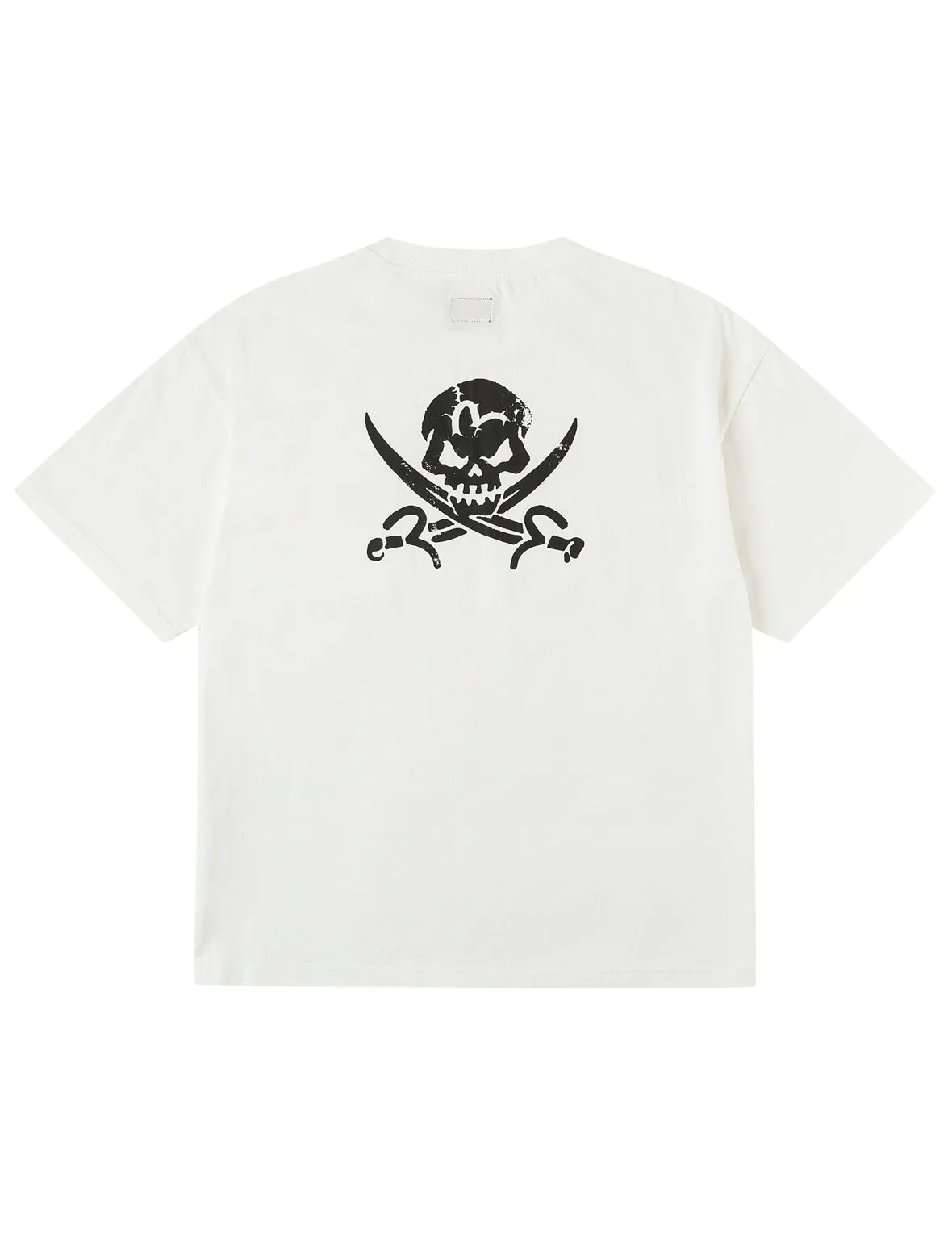 Skull Studded Pocket T-shirt sold by Evisu