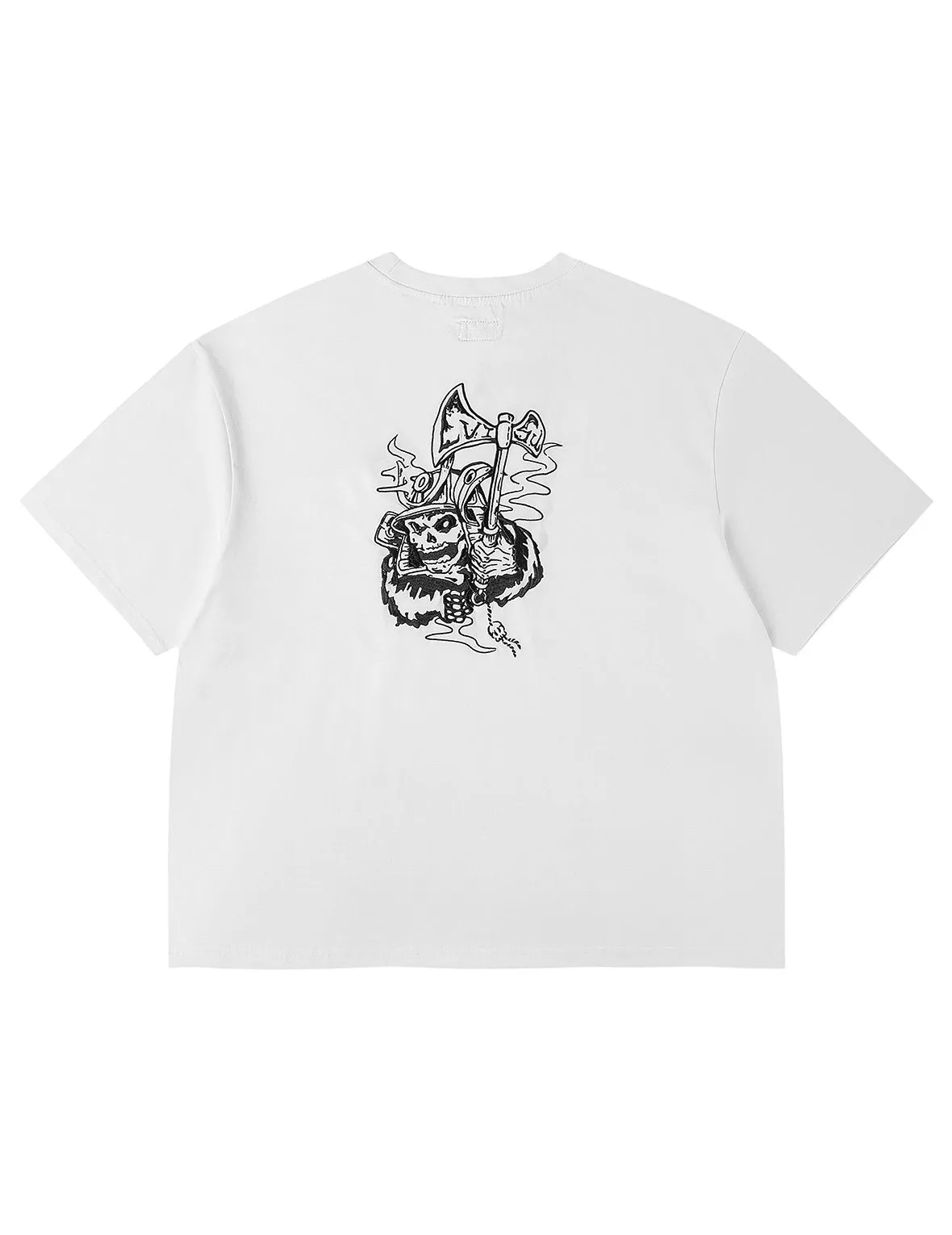Skull Samurai Embroidery T-shirt sold by Evisu product image thumbnail 2