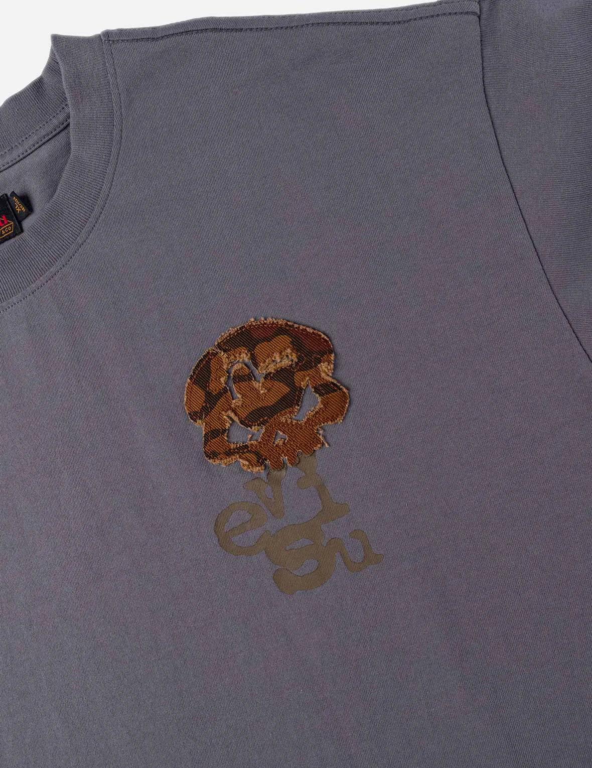 Skull Ishigaki Camouflage Applique T-shirt sold by Evisu product image thumbnail 5