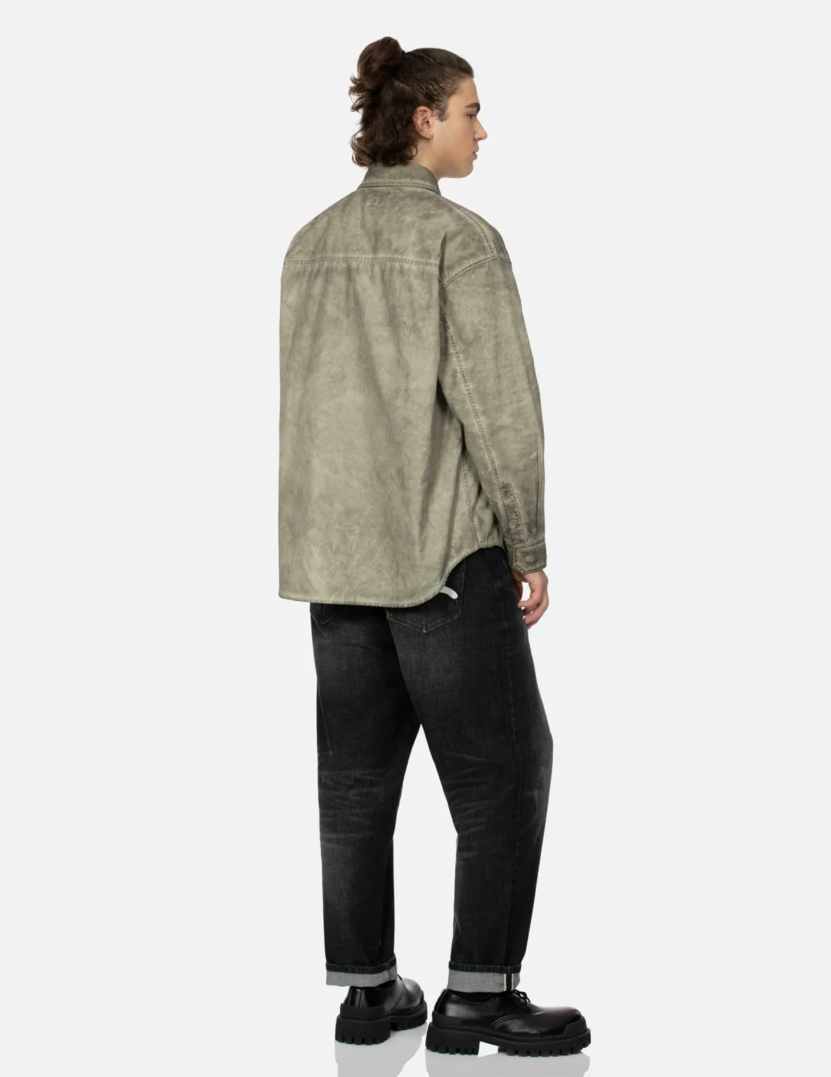 Washed Seagull Embroidery Fashion Fit Jeans sold by Evisu product image thumbnail 3