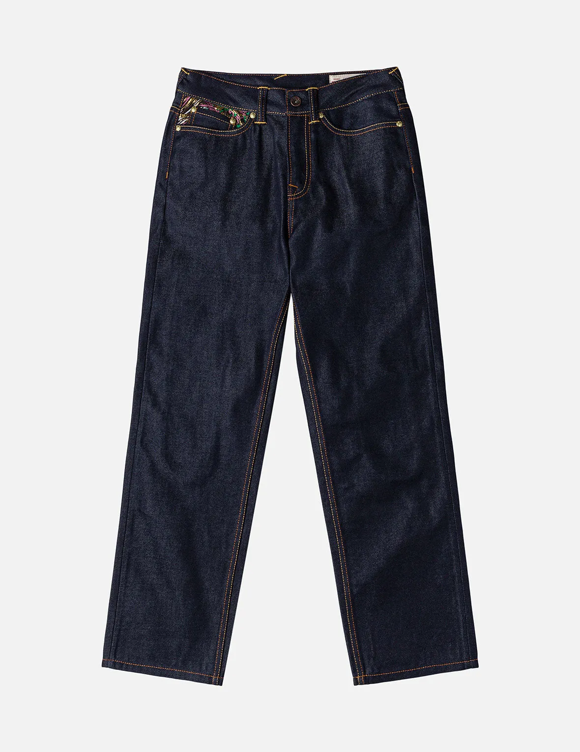 Brocade Daicock Straight Jeans sold by Evisu product image thumbnail 4