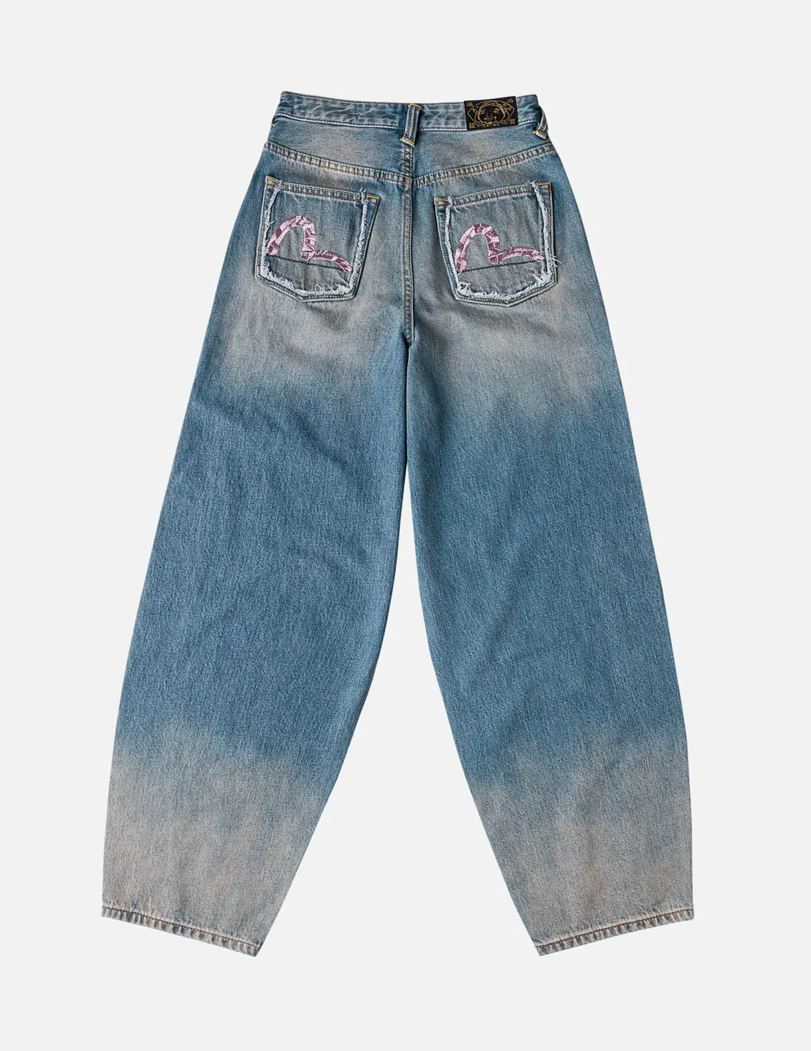 Brocade Patchwork Balloon Jeans sold by Evisu product image thumbnail 4