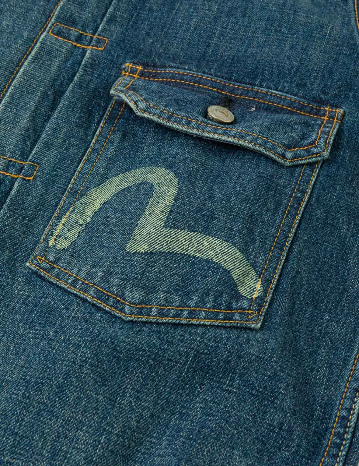 MIJ Hand-painted Jacket sold by Evisu product image thumbnail 5