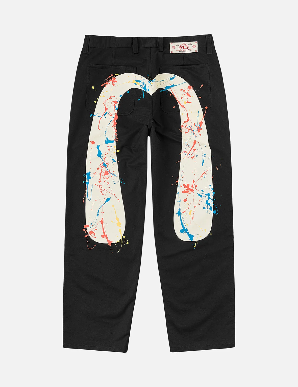 Brushstroke Daicock Chino Pants sold by Evisu product image thumbnail 3