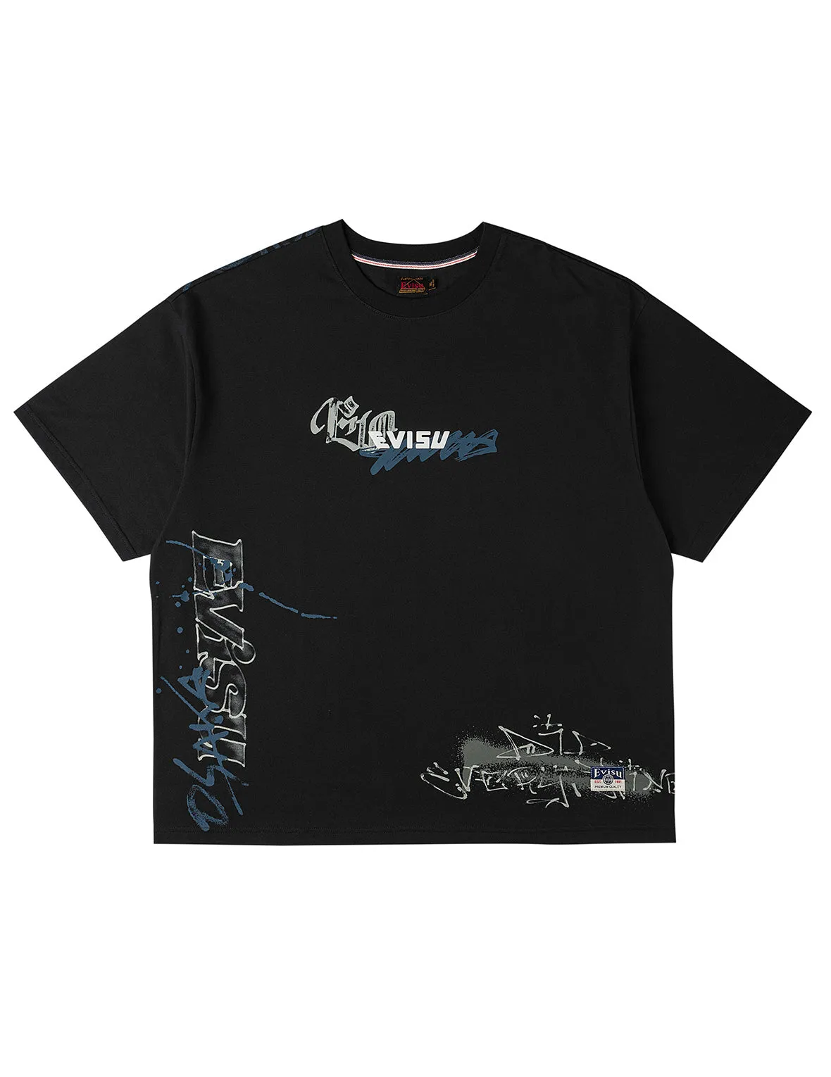 Allover EVISU Logo Graphic T-shirt sold by Evisu product image thumbnail 3