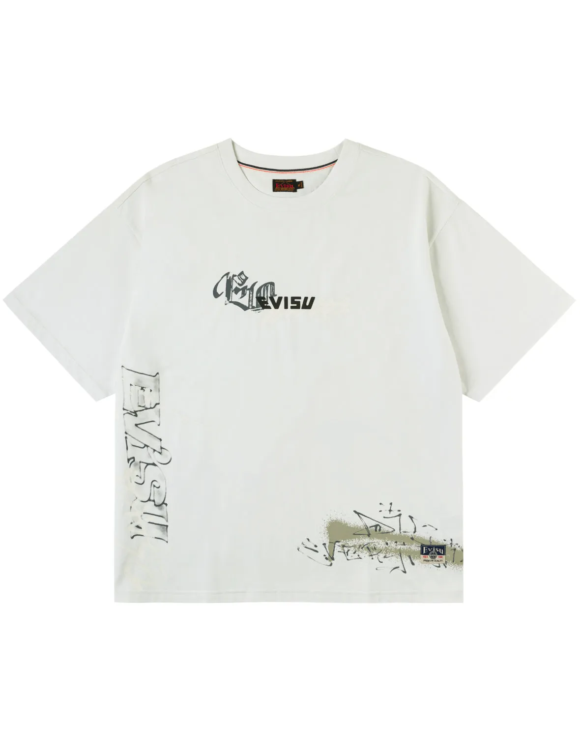 Allover EVISU Logo Graphic T-shirt sold by Evisu product image thumbnail 4