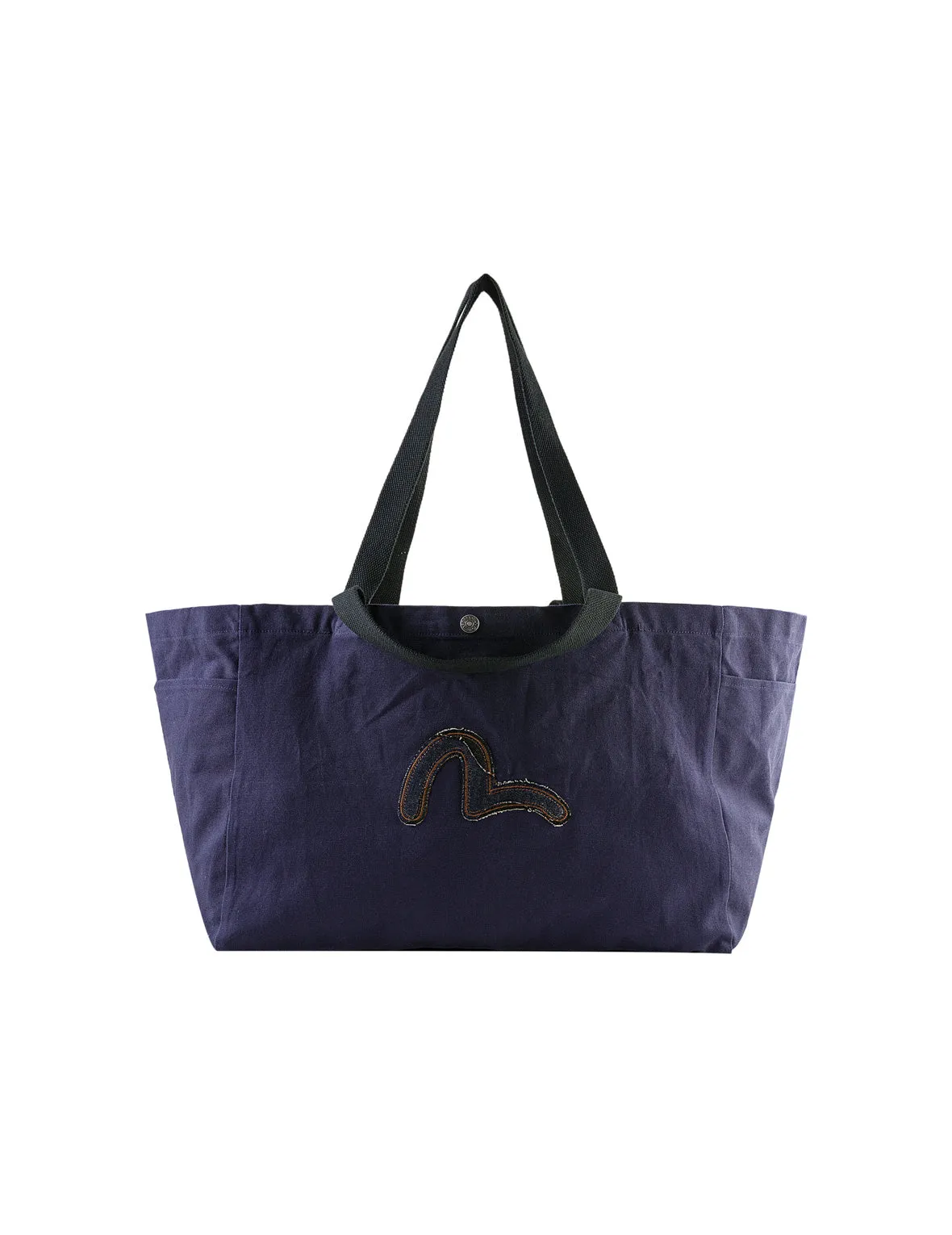 Seagull Denim Applique Tote Bag sold by Evisu