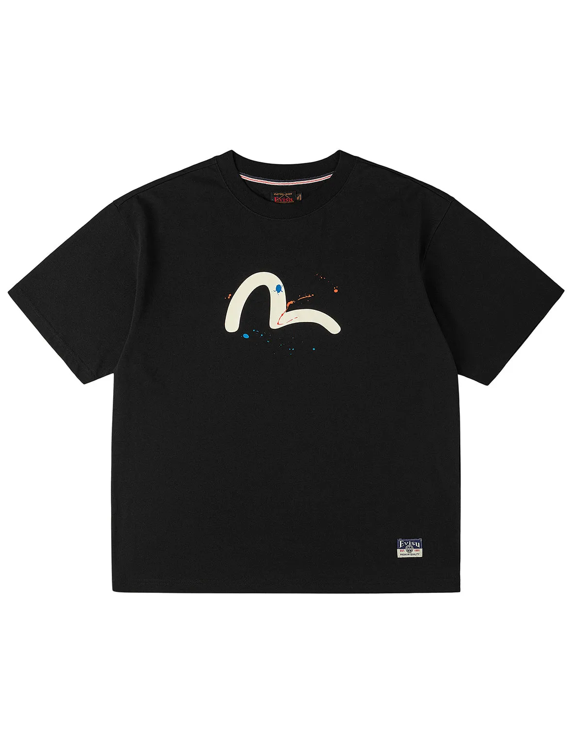 Seagull Daicock Print Splash T-shirt sold by Evisu product image thumbnail 4