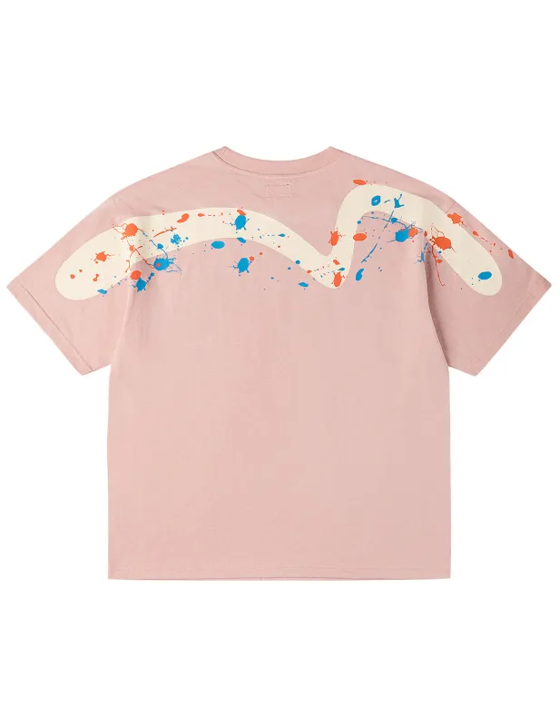 Seagull Daicock Print Splash T-shirt sold by Evisu
