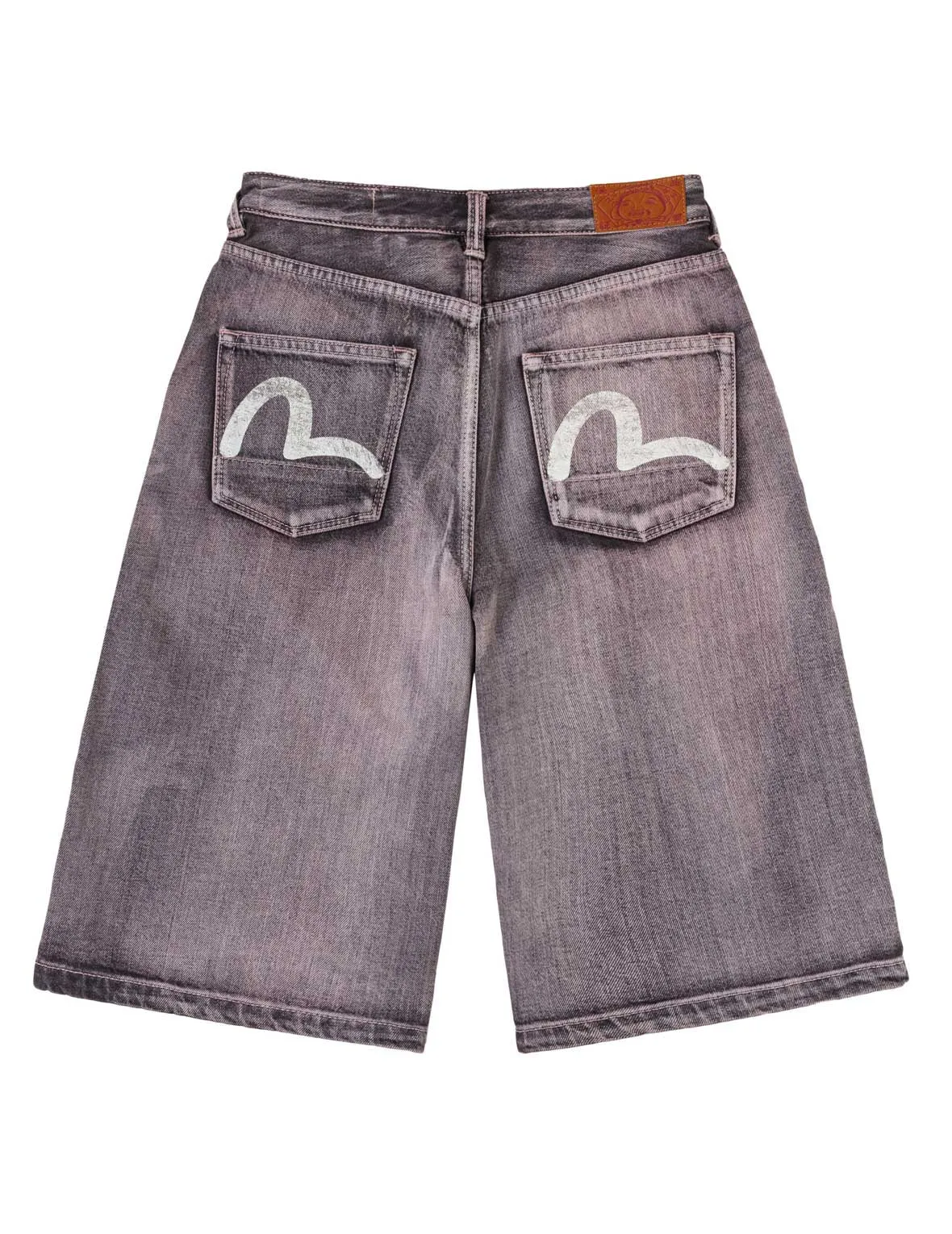 Seagull Print Multi-Pocket Denim Shorts sold by Evisu product image thumbnail 2