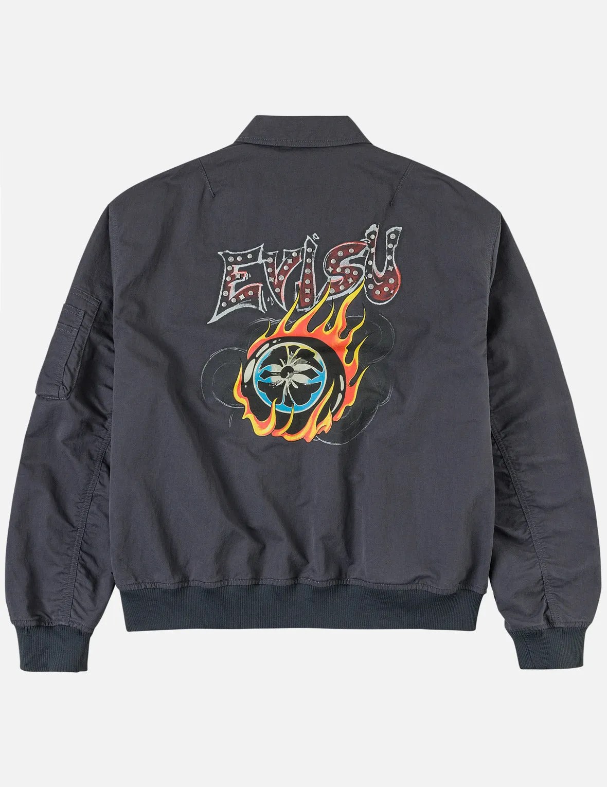 Metal Studs Bomber Jacket sold by Evisu product image thumbnail 3