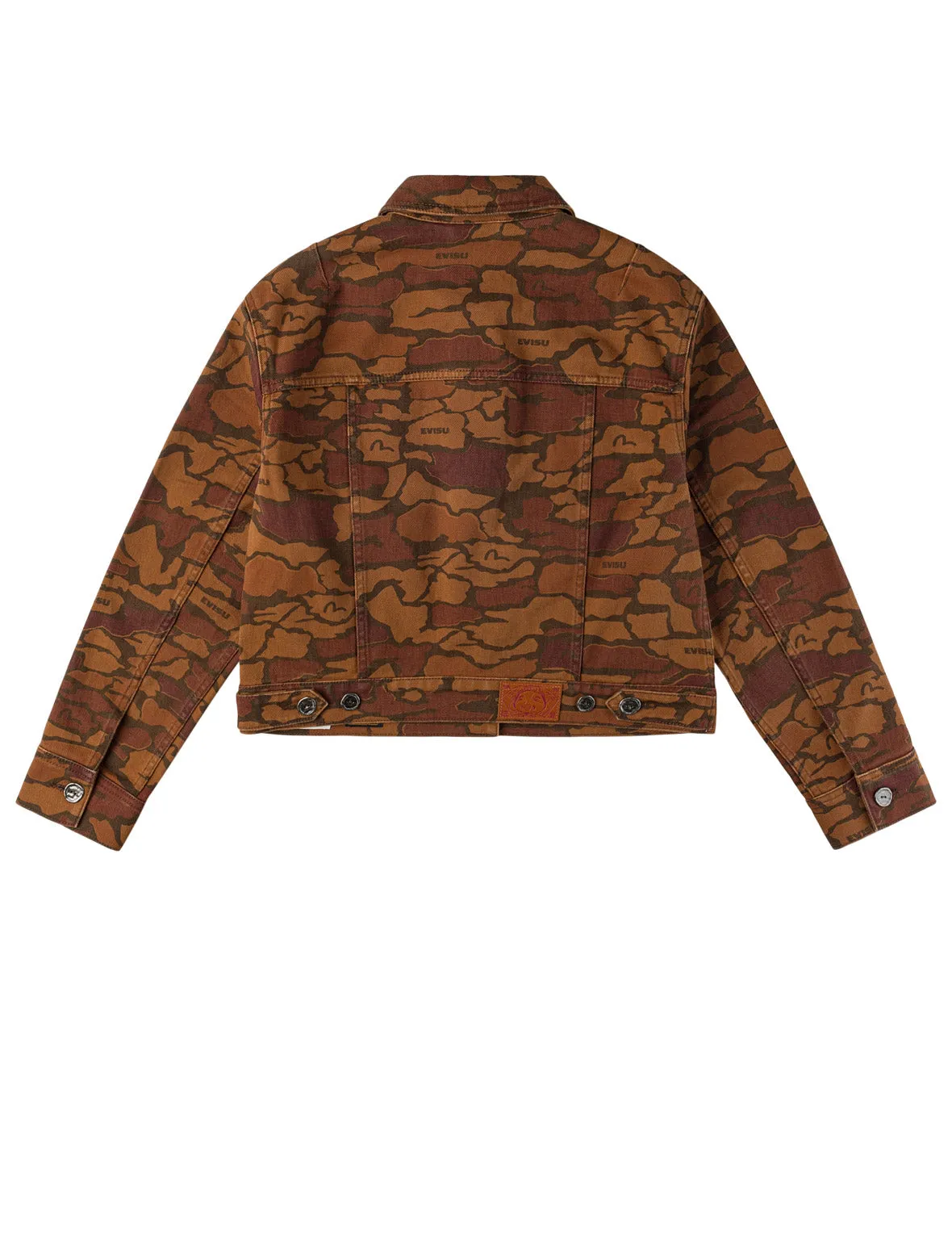 Ishigaki Camouflage Denim Jacket sold by Evisu product image thumbnail 2