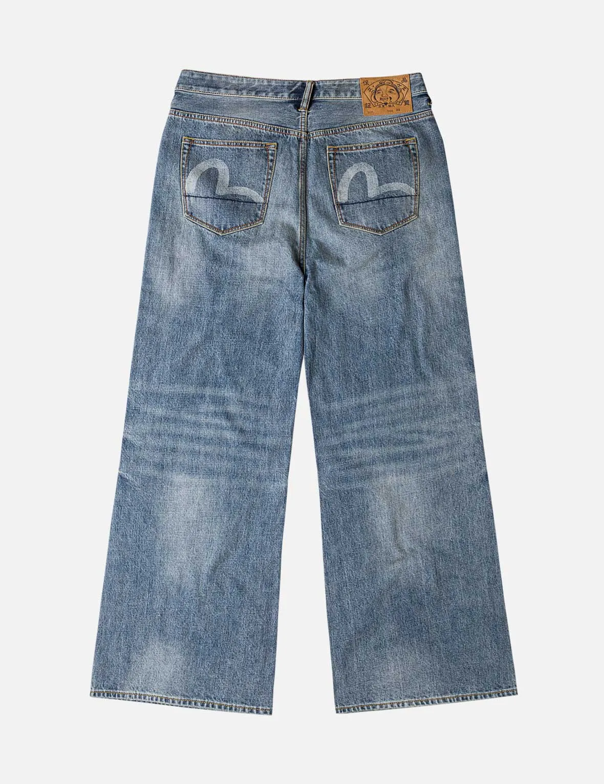 Seagull Printed Pocket Flare Jeans sold by Evisu product image thumbnail 3