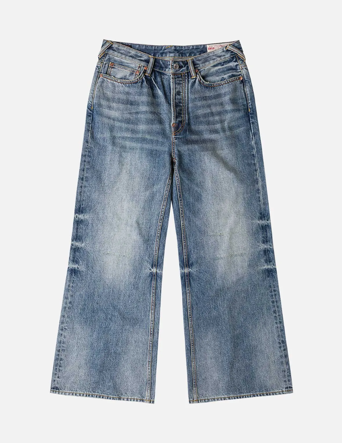 Seagull Printed Pocket Flare Jeans sold by Evisu product image thumbnail 4