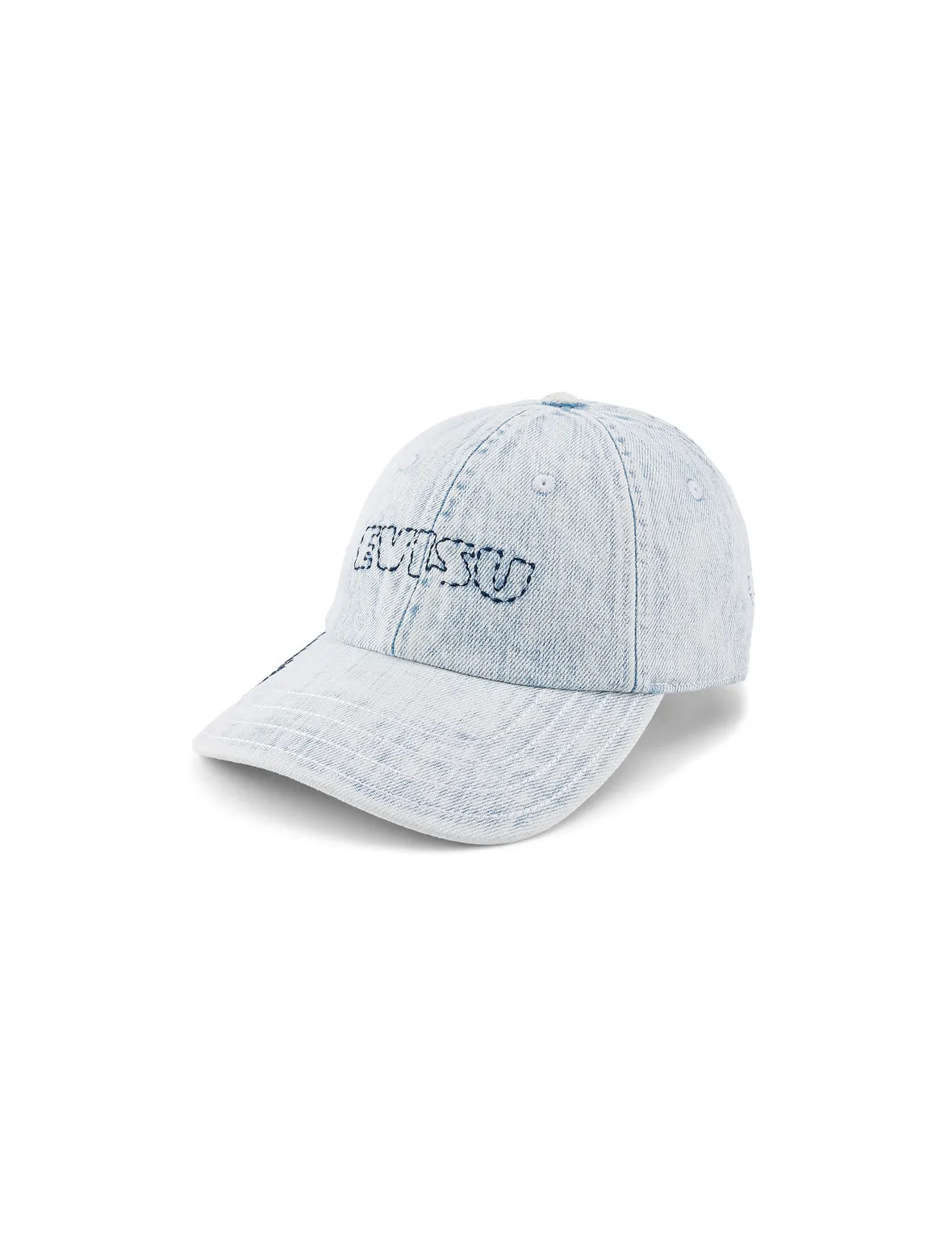 Minimal Embroidery Heavy Washed Cap sold by Evisu