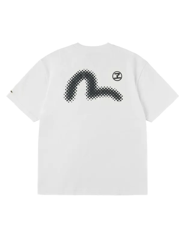 Japanese Logo Embroidery Pocket T-shirt sold by Evisu