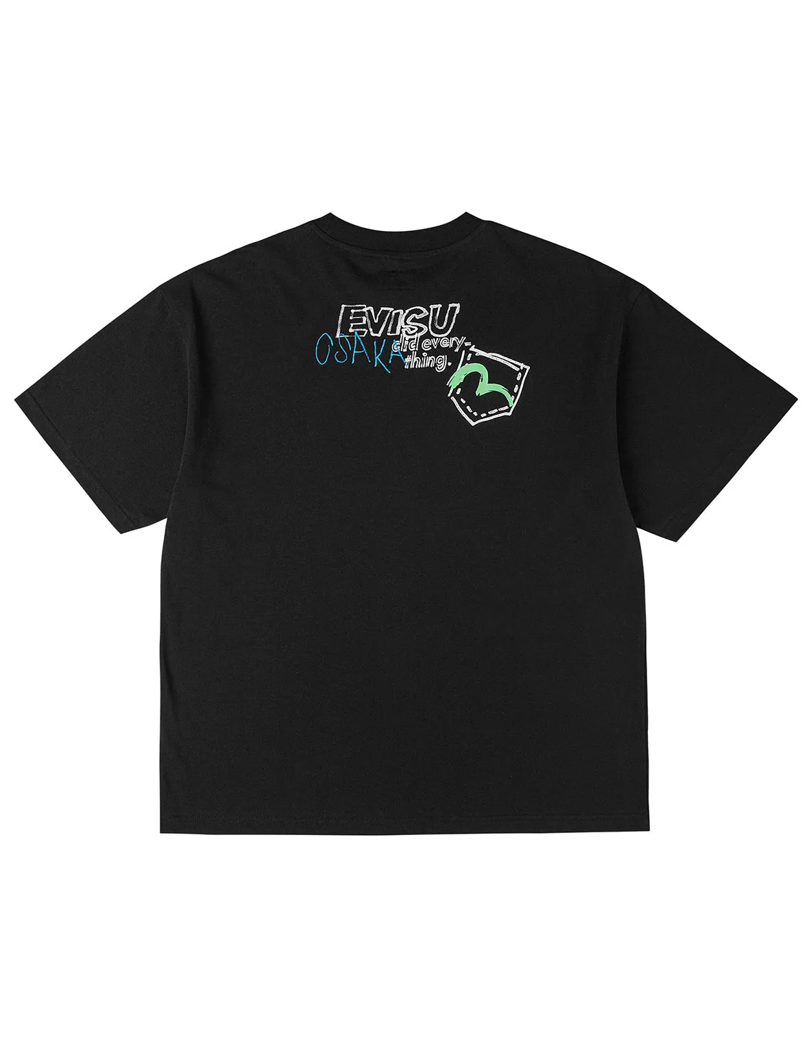 Hand-Drawn Multi-Pocket T-shirt sold by Evisu product image thumbnail 3