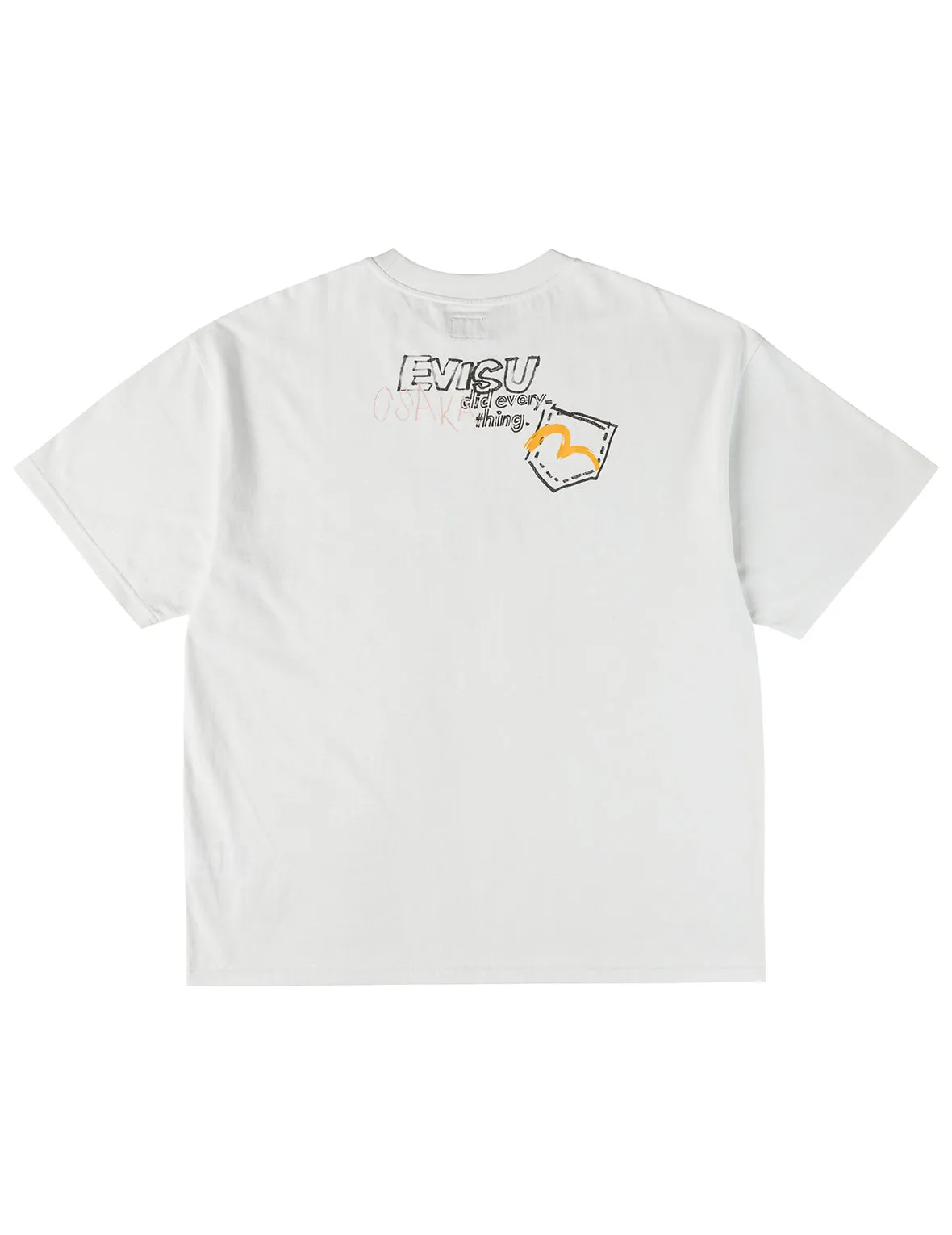 Hand-Drawn Multi-Pocket T-shirt sold by Evisu product image thumbnail 4