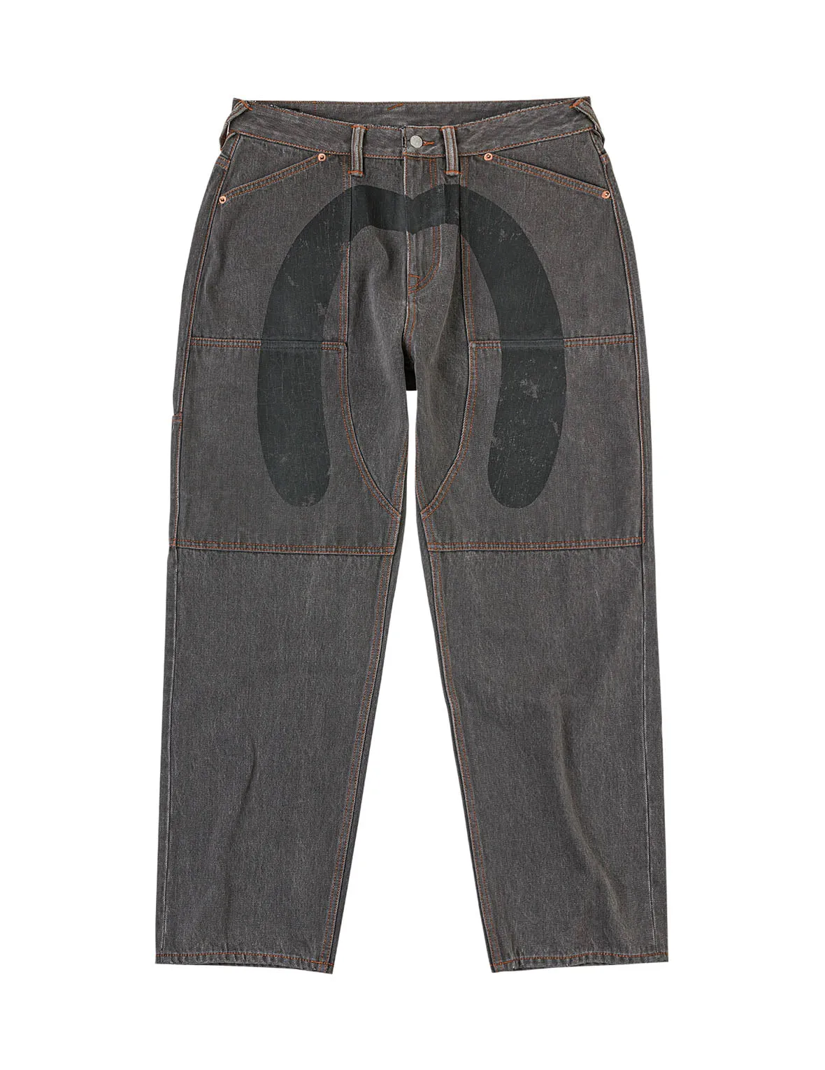Daicock Pigment Dyed Side-pocket Jeans sold by Evisu