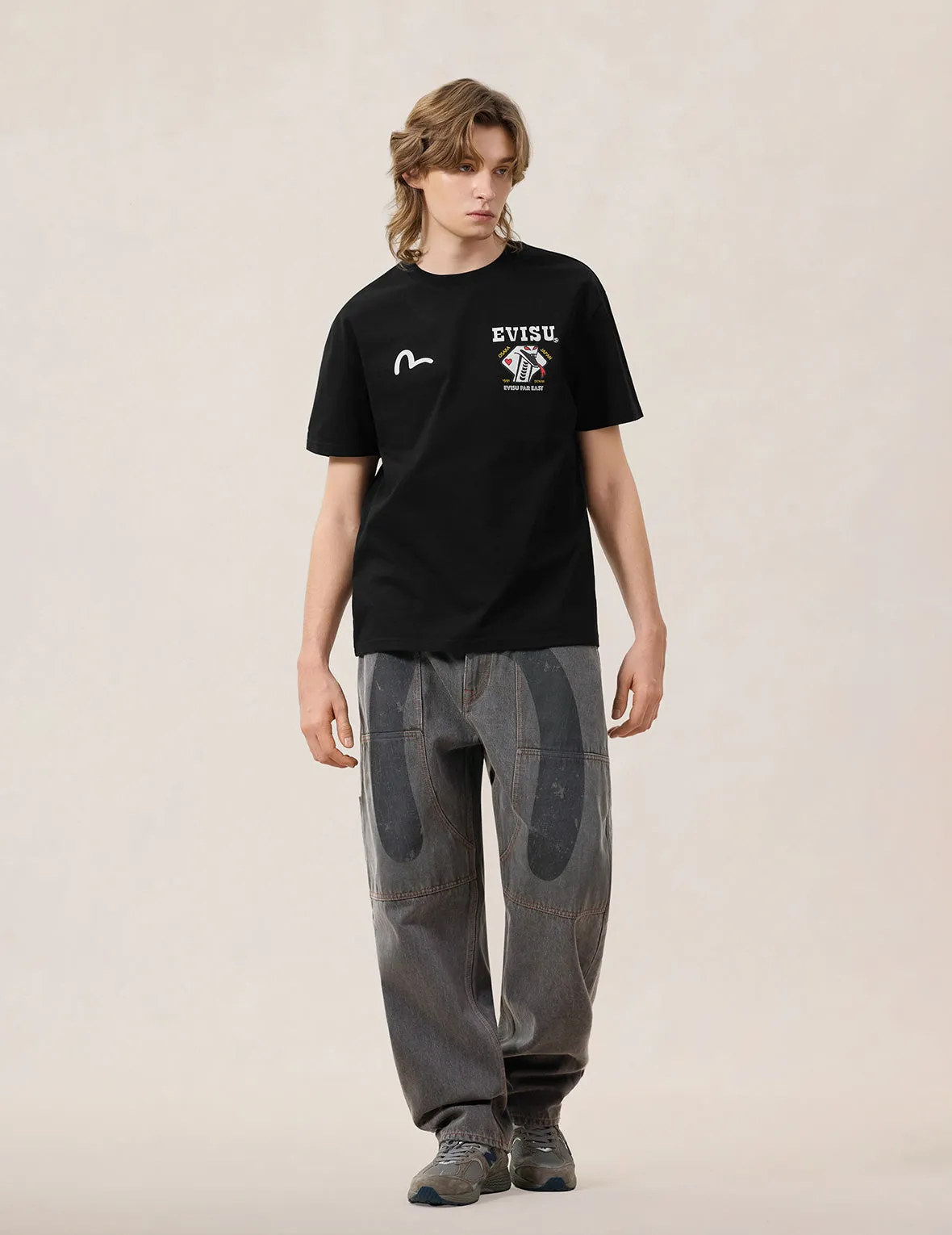 Daicock Pigment Dyed Side-pocket Jeans sold by Evisu product image thumbnail 5