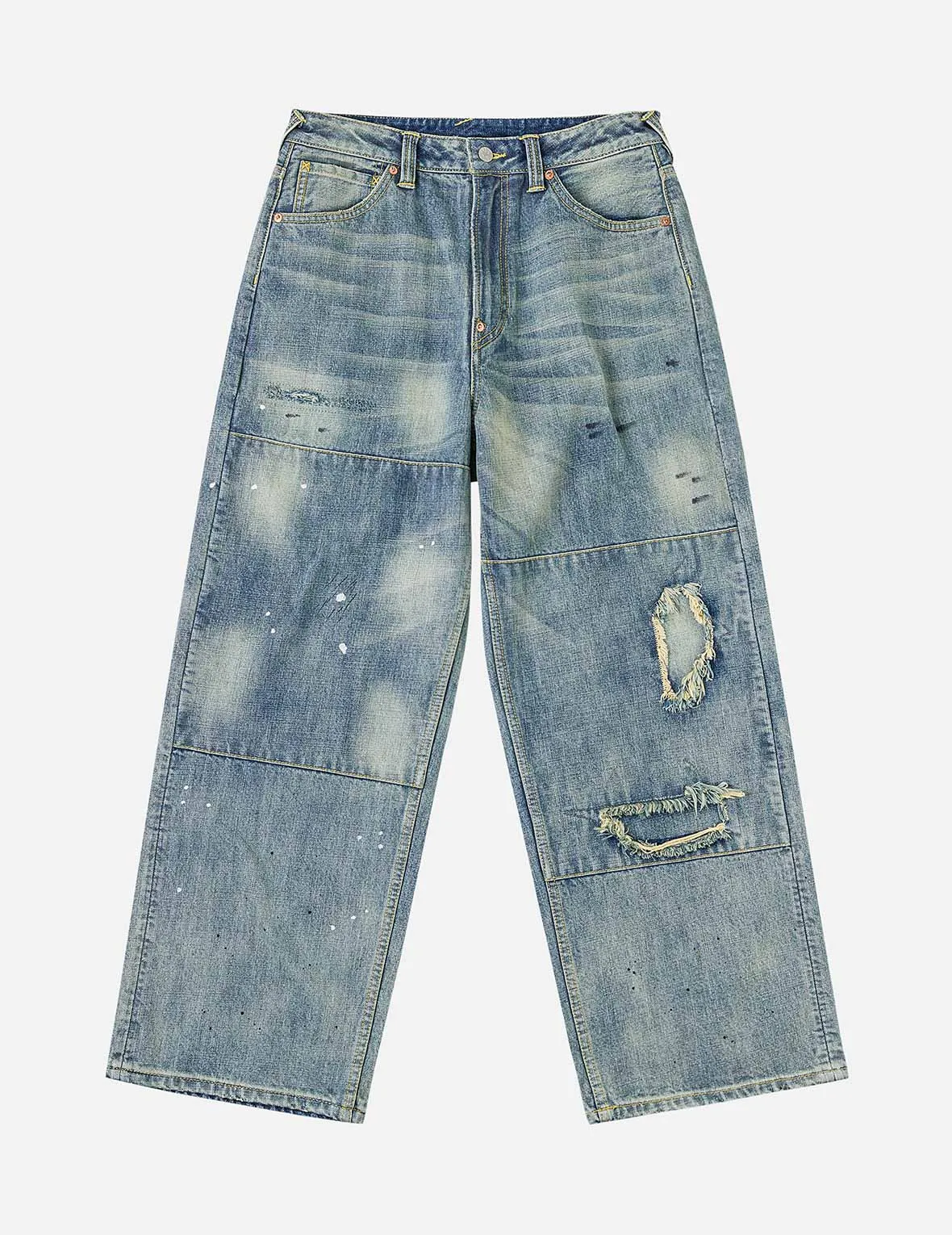 5-Pocket Distressed Jeans sold by Evisu product image thumbnail 4
