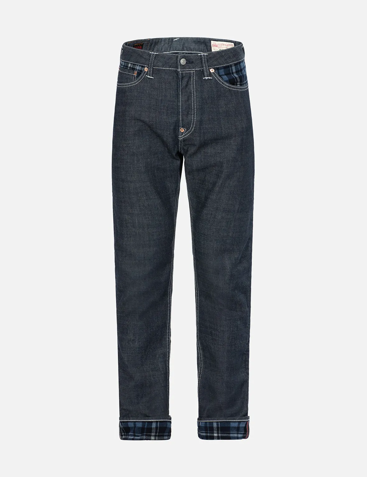 Rope-pattern Seagull Print Taper Fit Denim Jeans #2017 sold by Evisu product image thumbnail 2