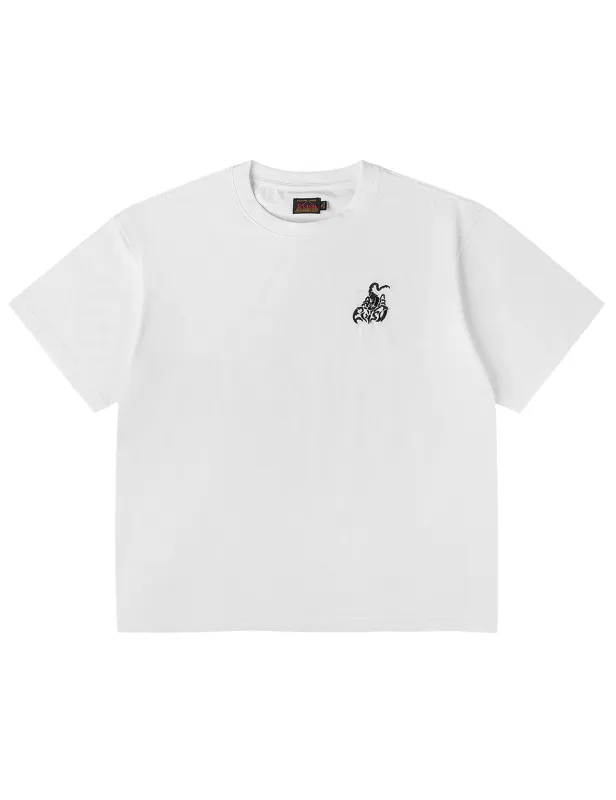 Scorpio Embroidery T-Shirt made by Evisu