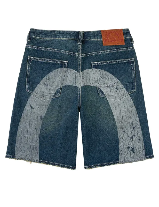 Daicock Denim Shorts sold by Evisu