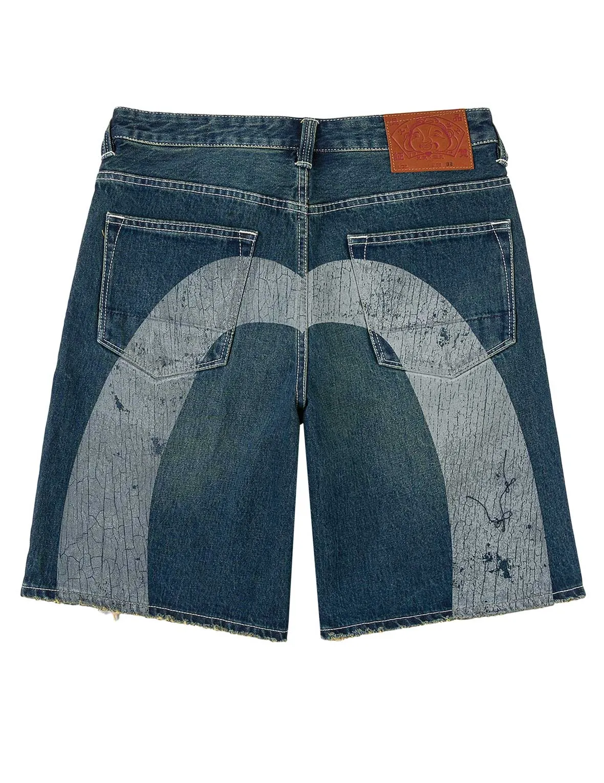 Daicock Denim Shorts sold by Evisu