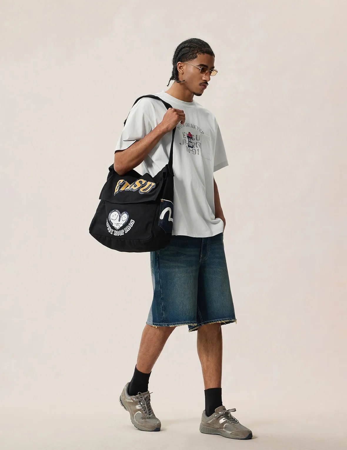 Daicock Denim Shorts sold by Evisu product image thumbnail 5