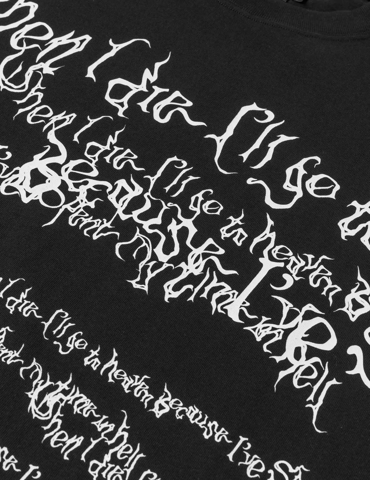 Gothic Handwriting T-Shirt sold by Evisu product image thumbnail 5