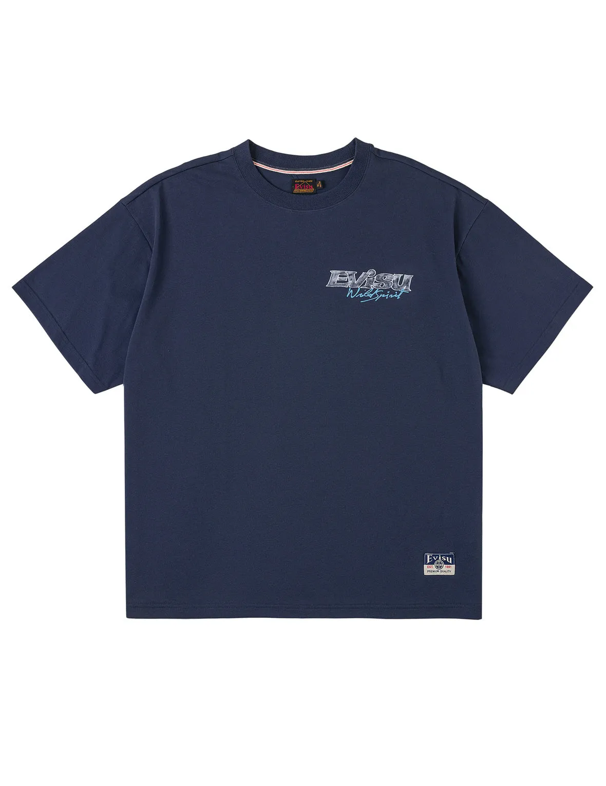 Flaming Kamon Snooker Print T-shirt sold by Evisu product image thumbnail 4