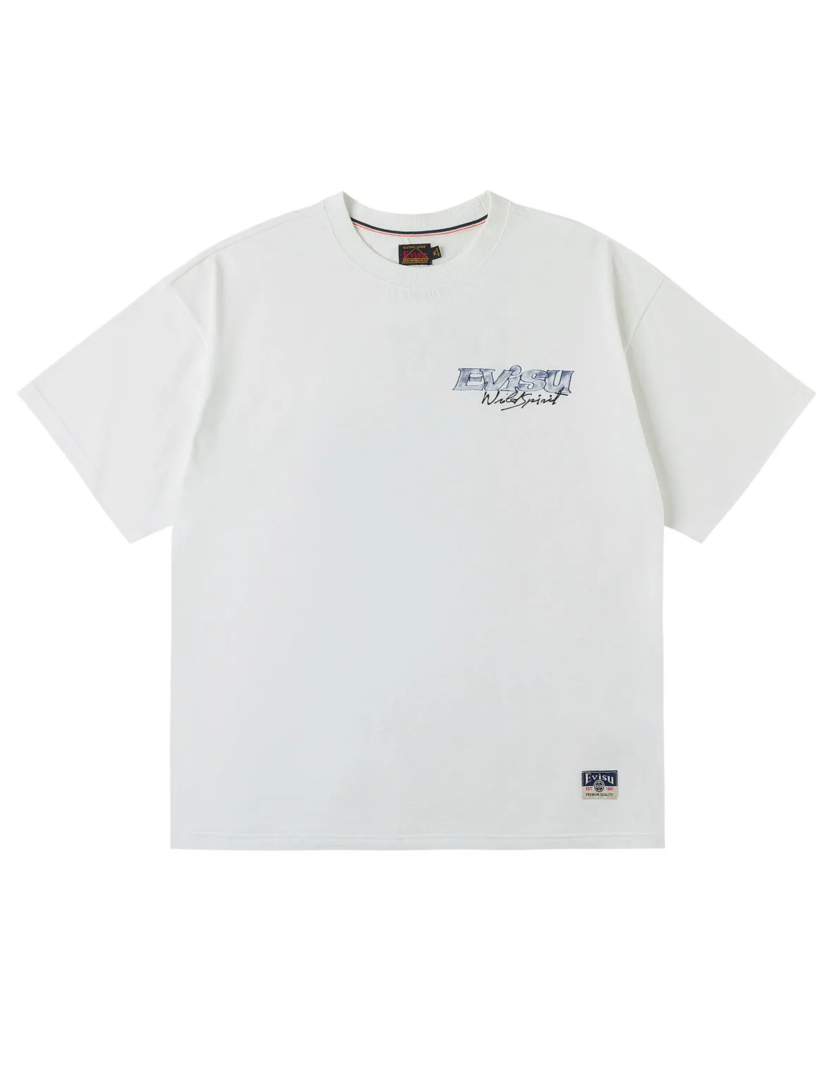 Flaming Kamon Snooker Print T-shirt sold by Evisu product image thumbnail 3