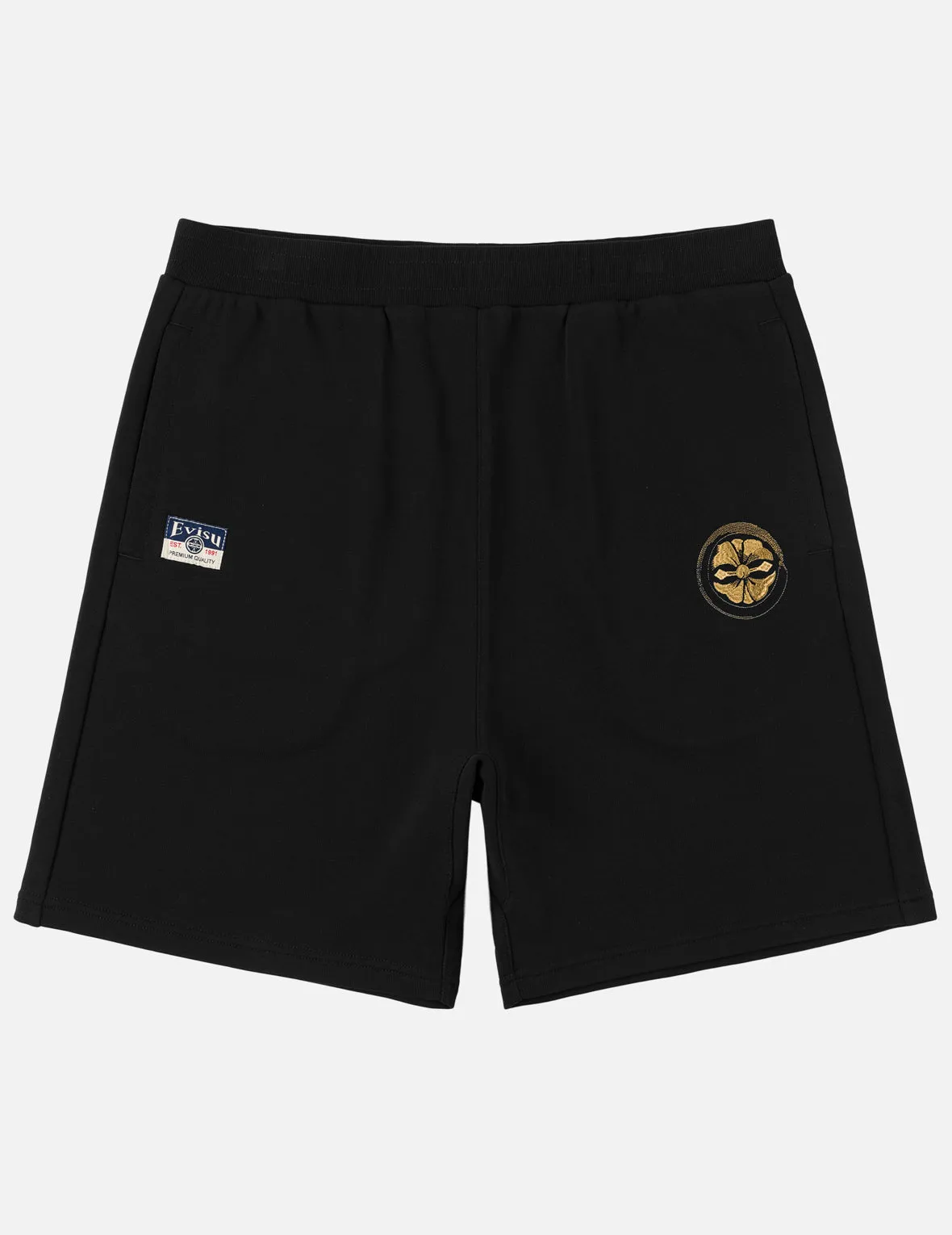 Kamon and Logo Embroidery Sweatshorts sold by Evisu product image thumbnail 3