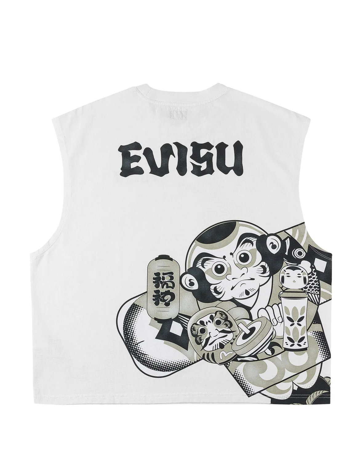 Japanese Toys Kite Print Tank Top sold by Evisu product image thumbnail 2