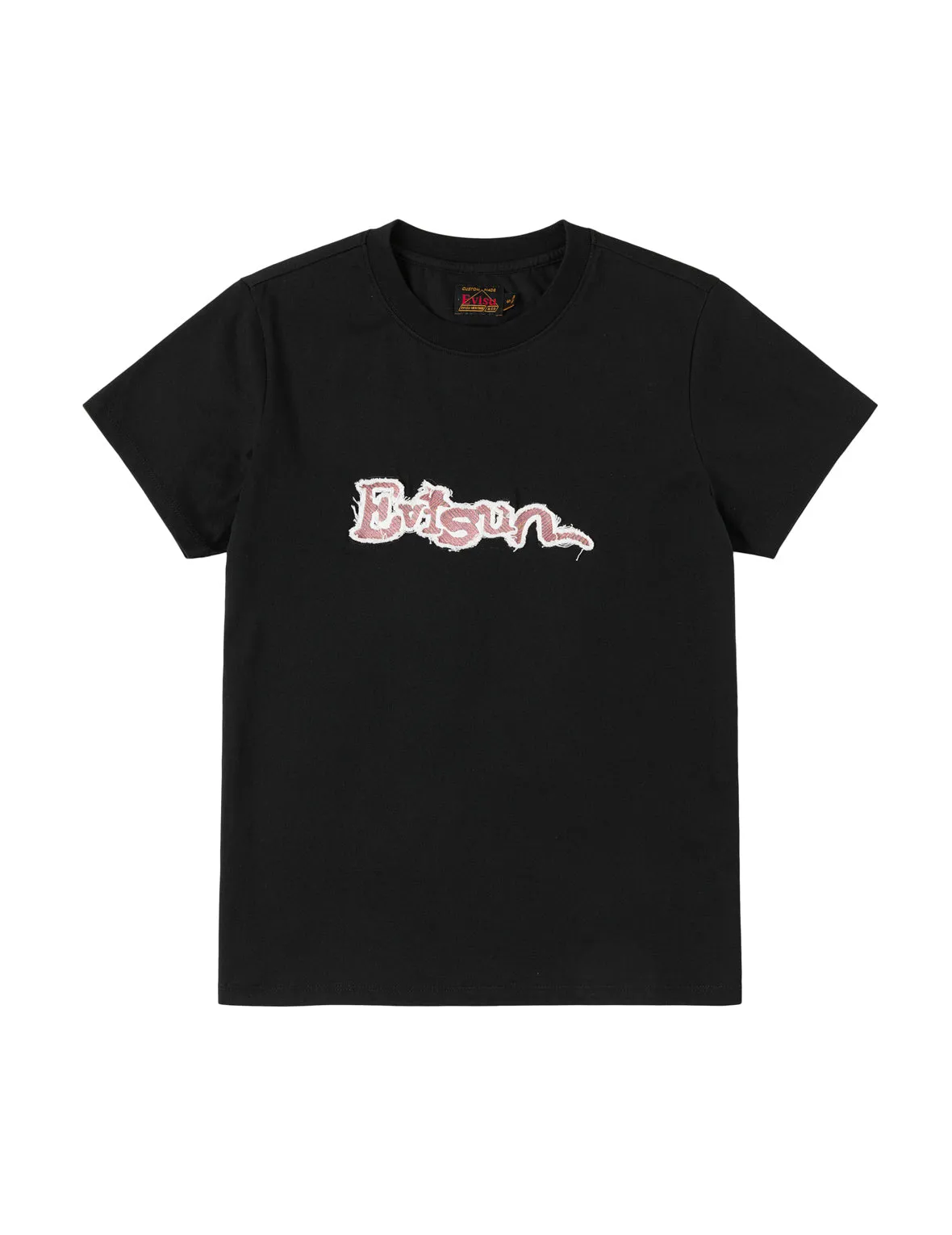 Denim Patched Seagull Logo T-shirt sold by Evisu