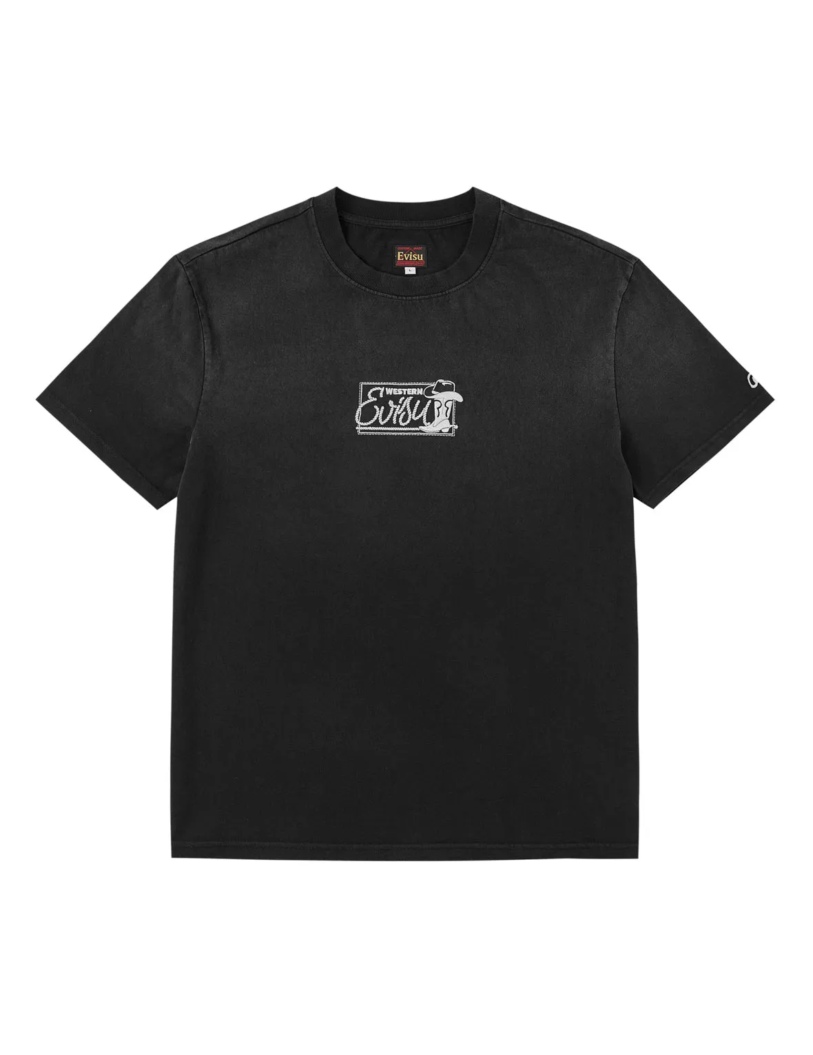 Cowboy Boots Logo Embroidery T-shirt sold by Evisu product image thumbnail 2